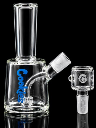 Preview pic of Mini 8” Clear Cookies Beaker Bong