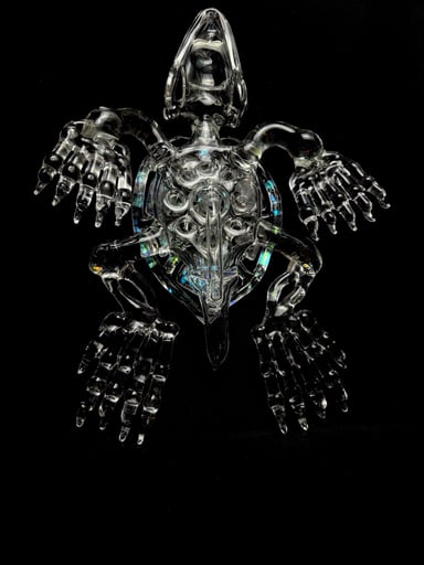Preview pic of Jakes glass/ iaintgotnovisa full dichro turtle