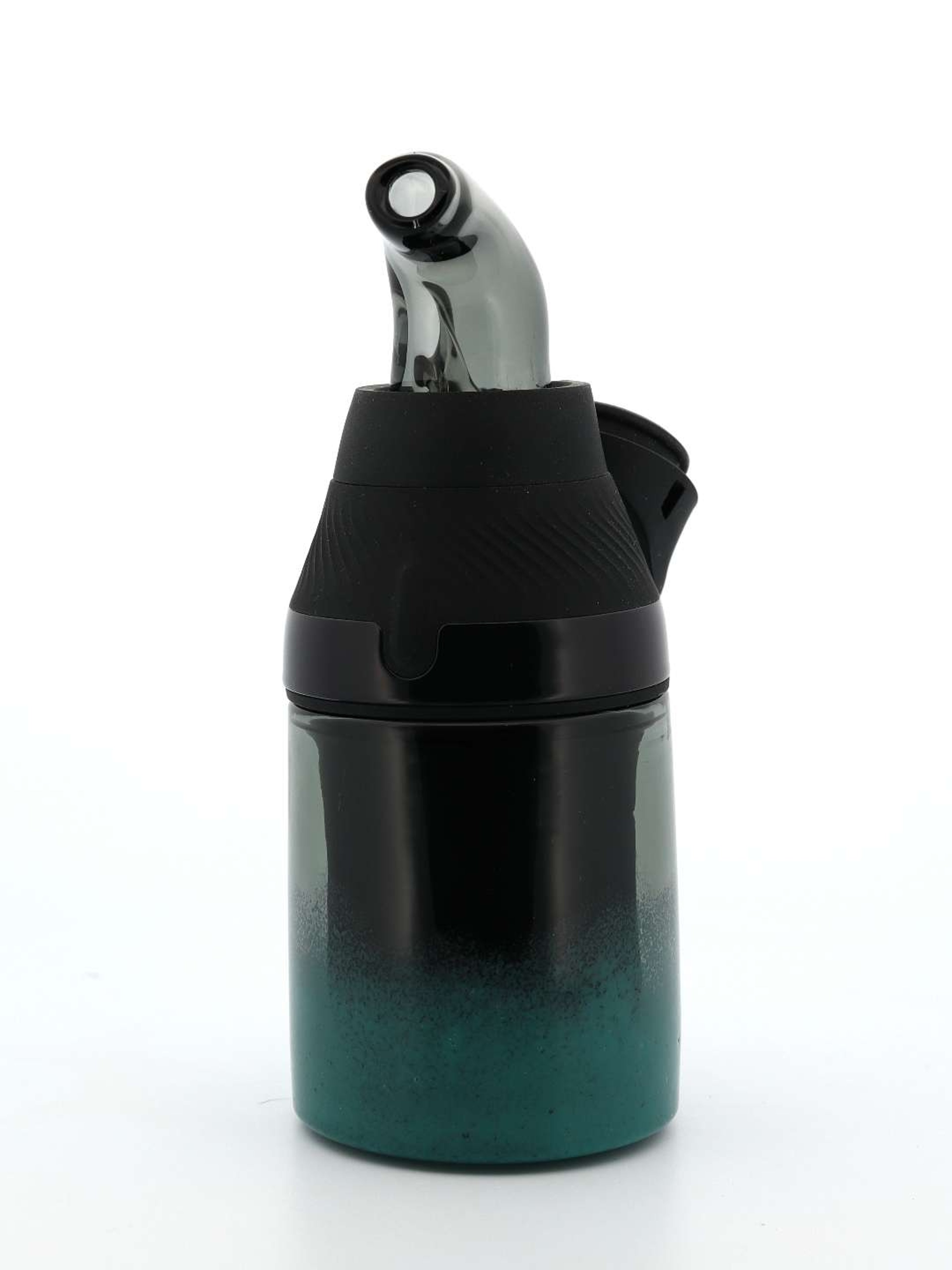 Preview pic of Smoke to Teal Frit “Tank & Snorkel” Set for Puffco Proxy Core