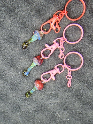 Preview pic of Triple mushy set keychain set