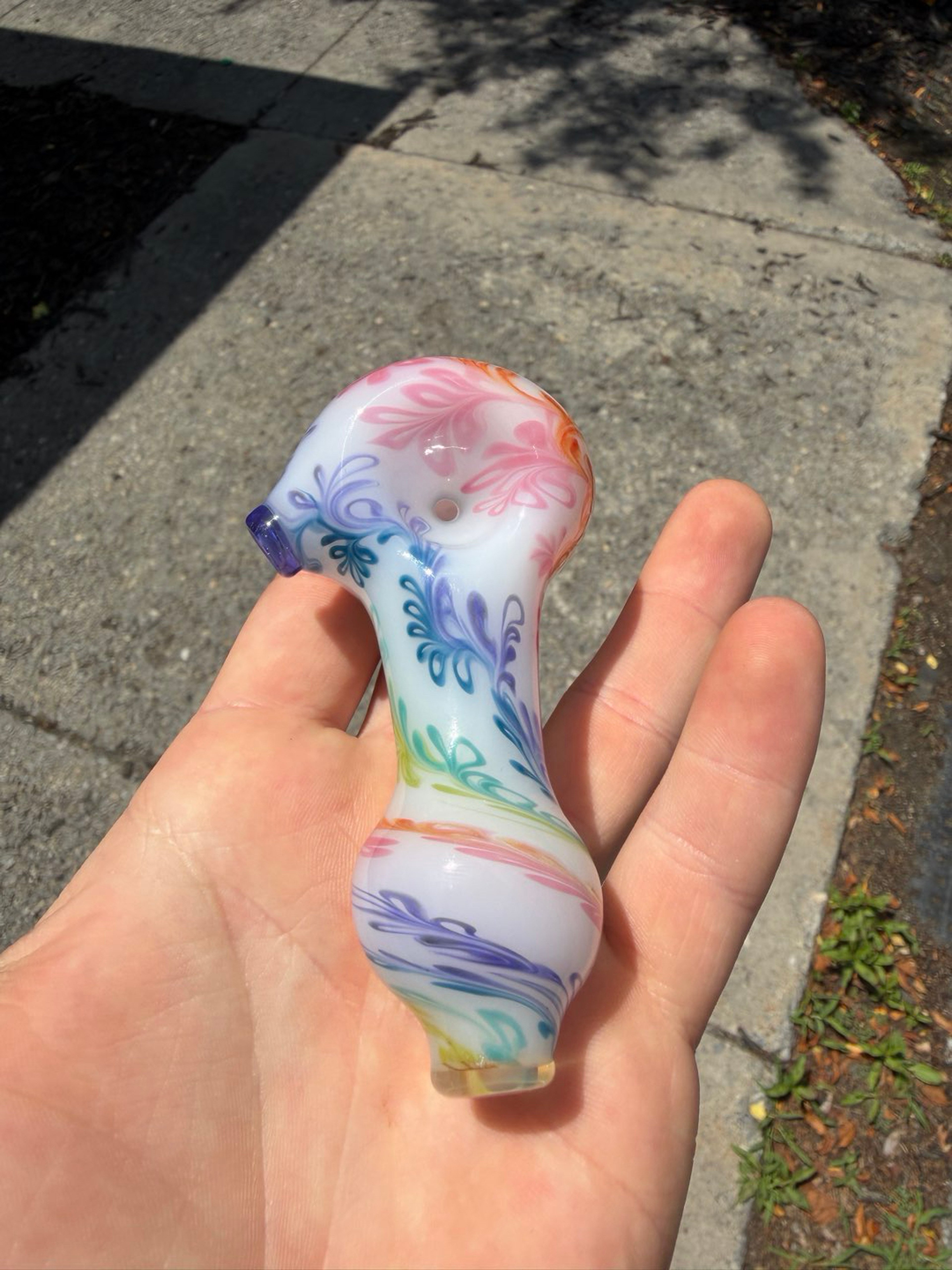 Preview pic of Sqwash glass rainbow venna