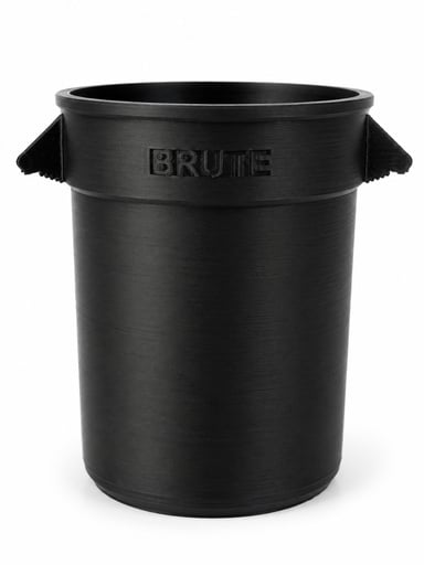 Preview pic of Brute Trash Can 3D Printed Puffco Proxy Core Attachment (black)