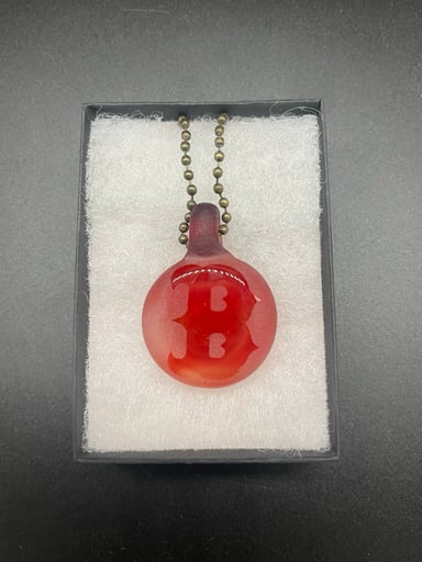 Preview pic of Coop Scoop Glass sandblasted pendant