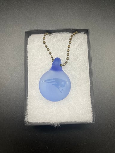 Preview pic of Coop Scoop Glass sandblasted pendant