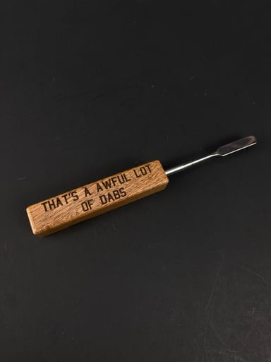 Preview pic of AWFUL LOT OF DABS Premium Wood Dab Tool