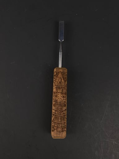Preview pic of Aztec Calender Premium Wood Dab Tool