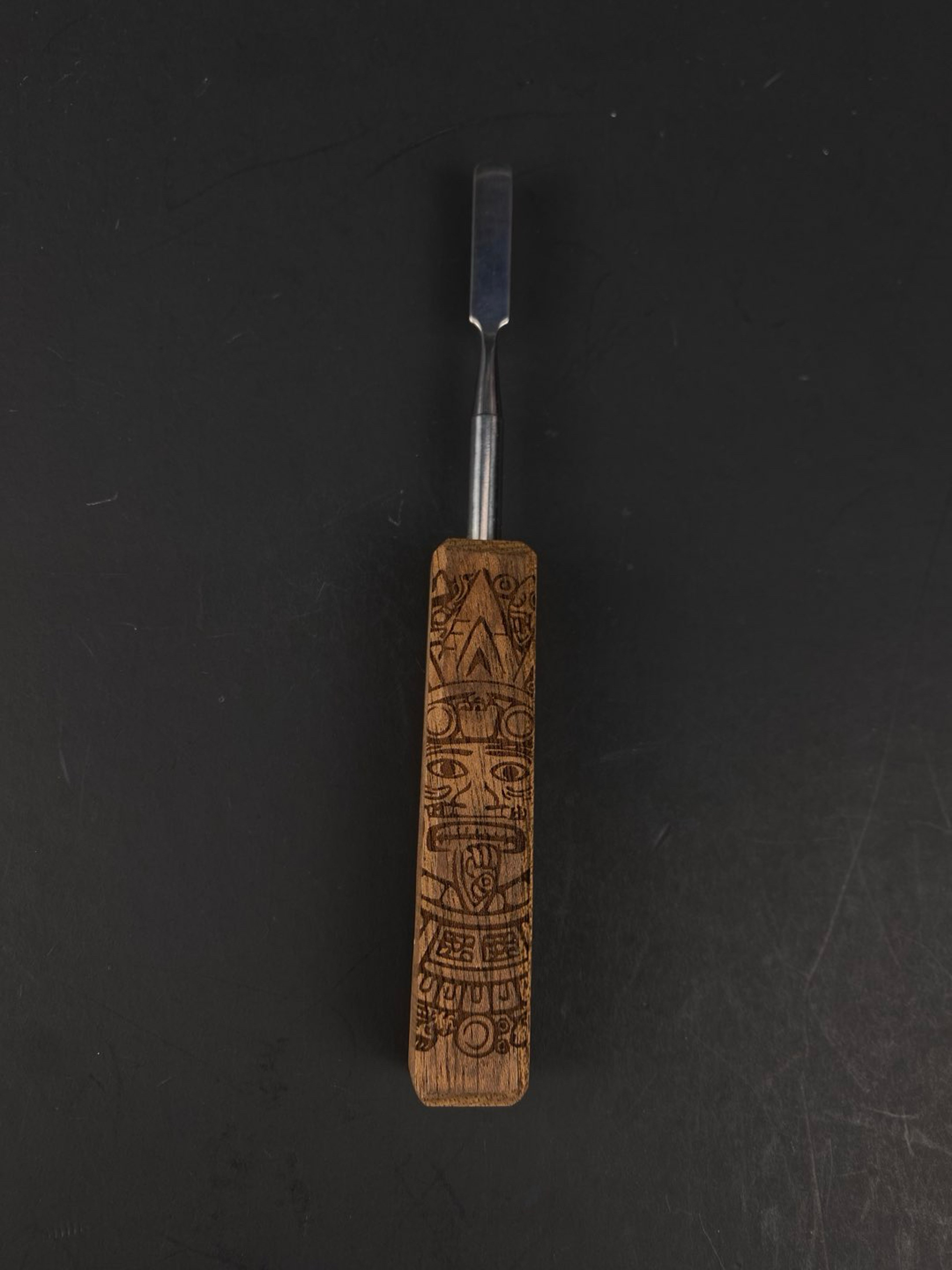 Aztec Calender Premium Wood Dab Tool image 0