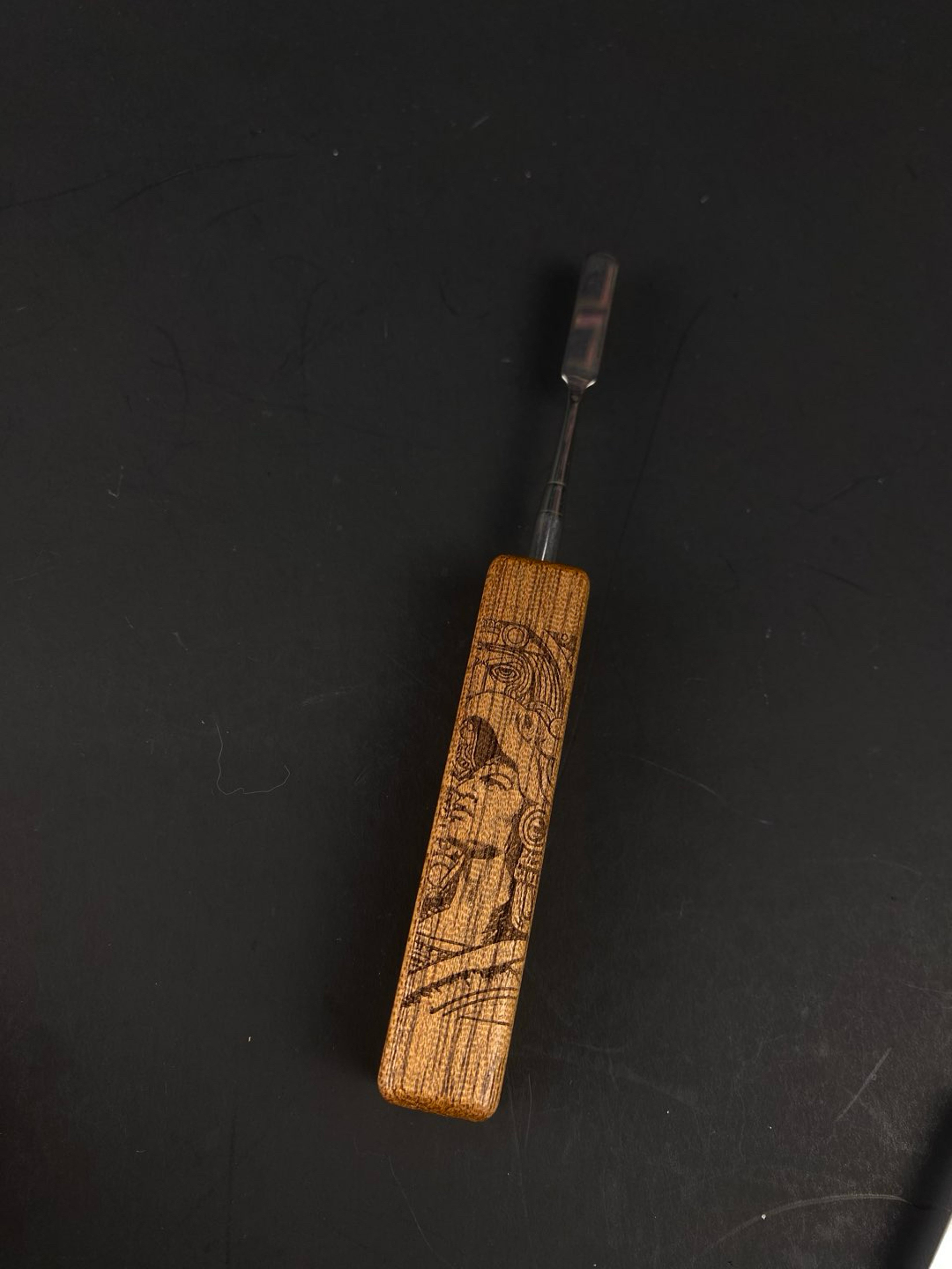 Aztec Warrior Premium Wood Dab Tool image 0