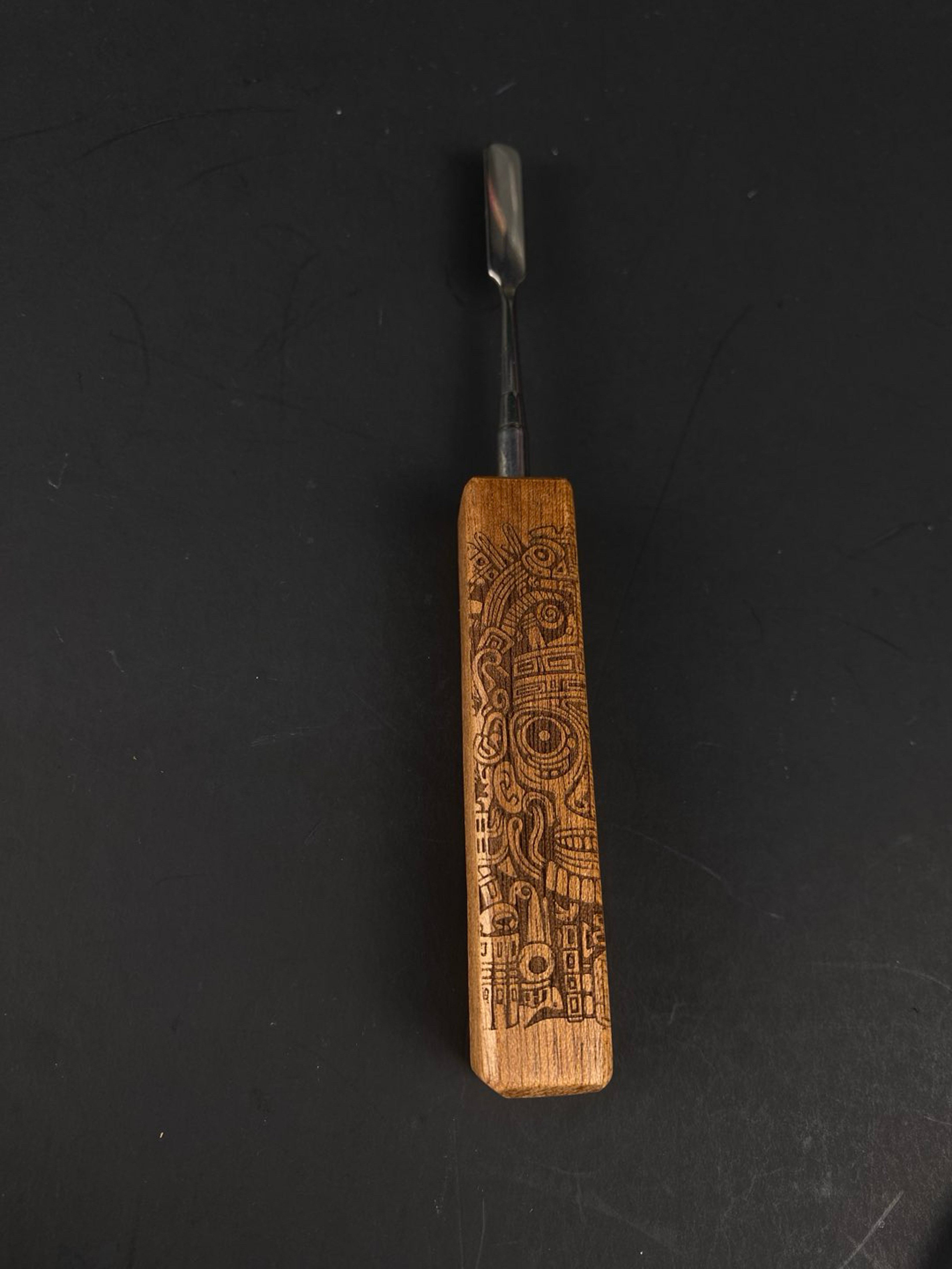 Tribal Aztec Premium Wood Dab Tool image 0