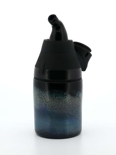 Preview pic of Smoky Blue Frit “Tank & Snorkel” Set for Puffco Proxy Core