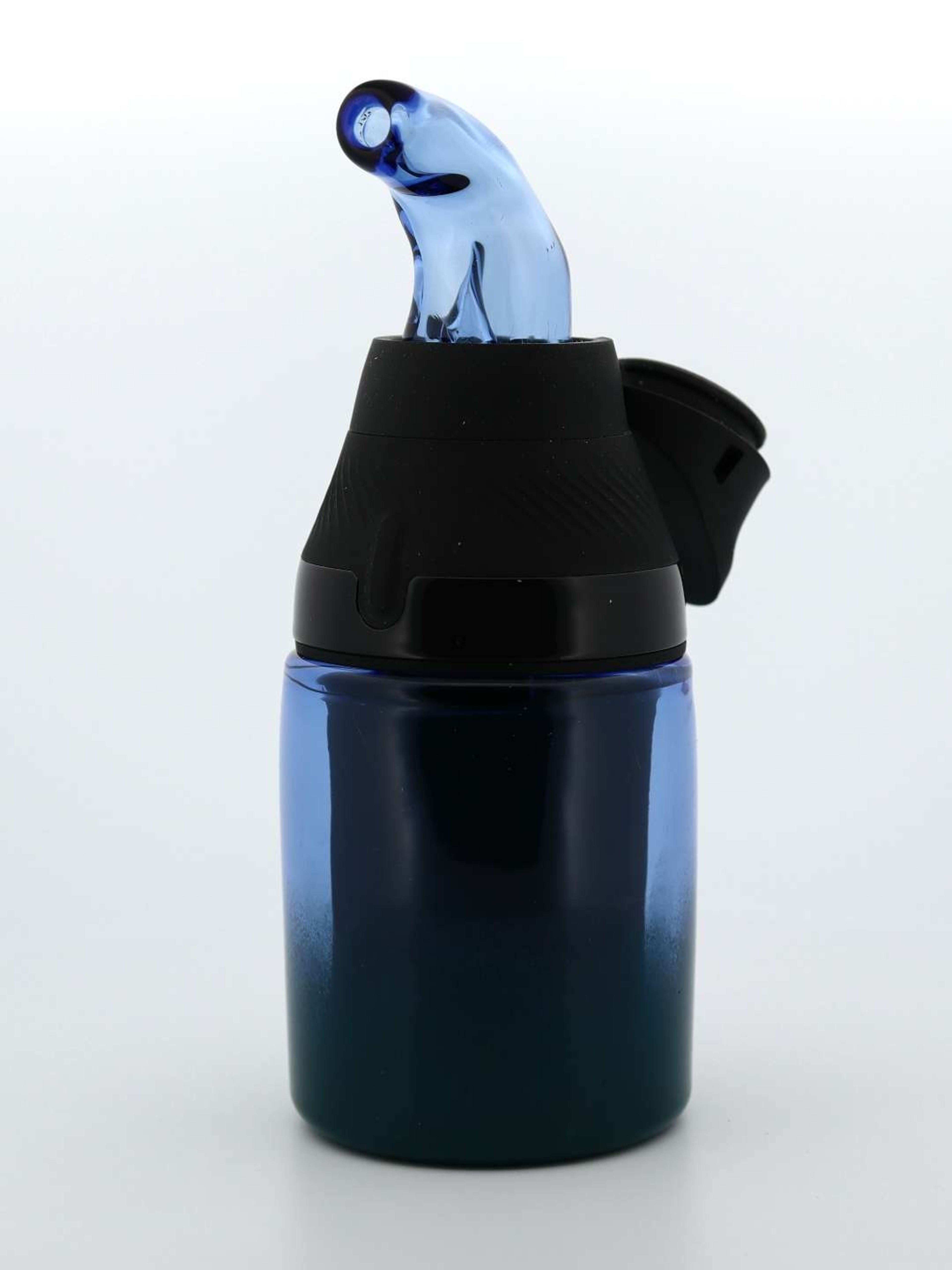 Preview pic of Blue & Green Frit “Tank & Snorkel” Set for Puffco Proxy