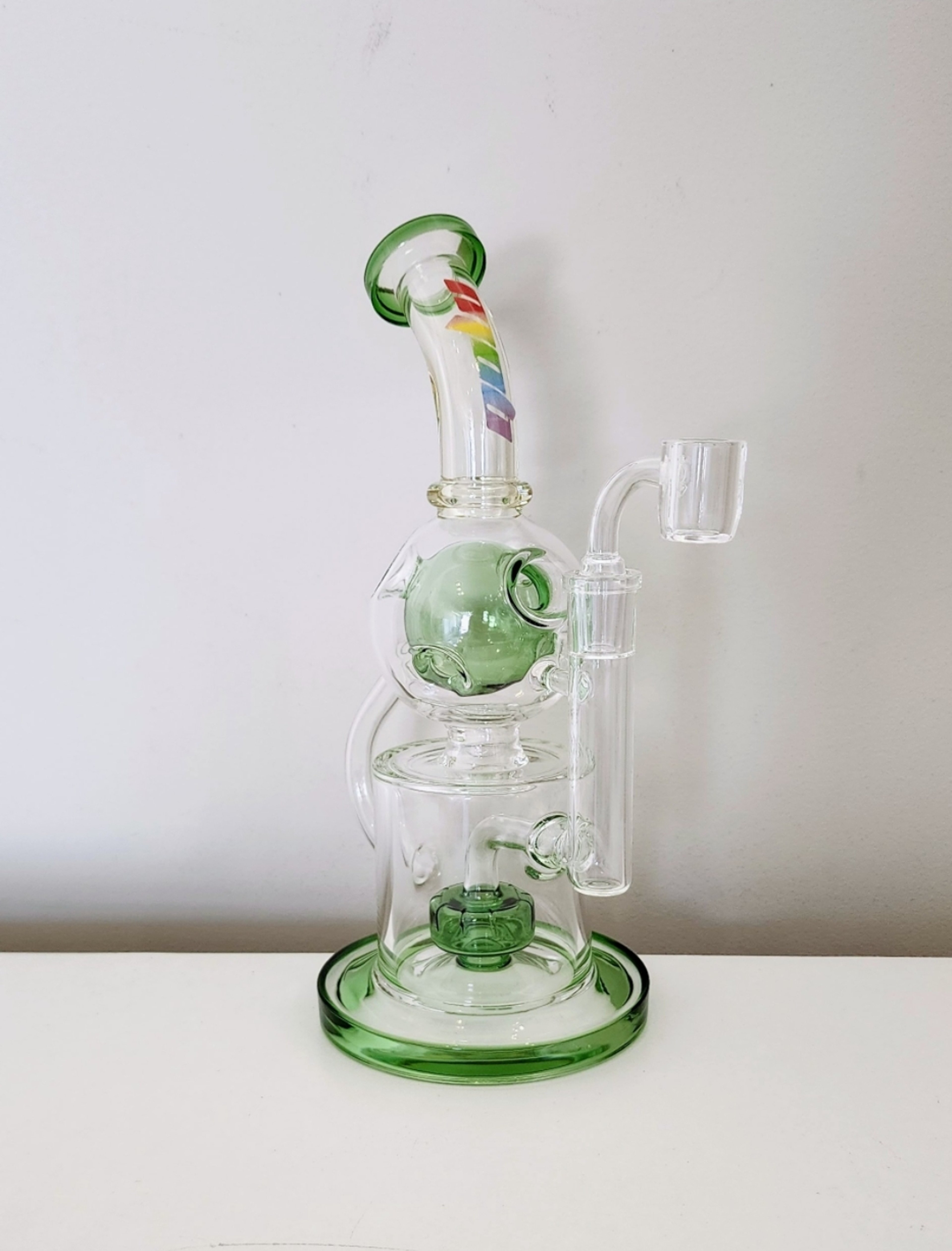 12"H Sphere Recycler + Banger***Free Shipping*** image 0