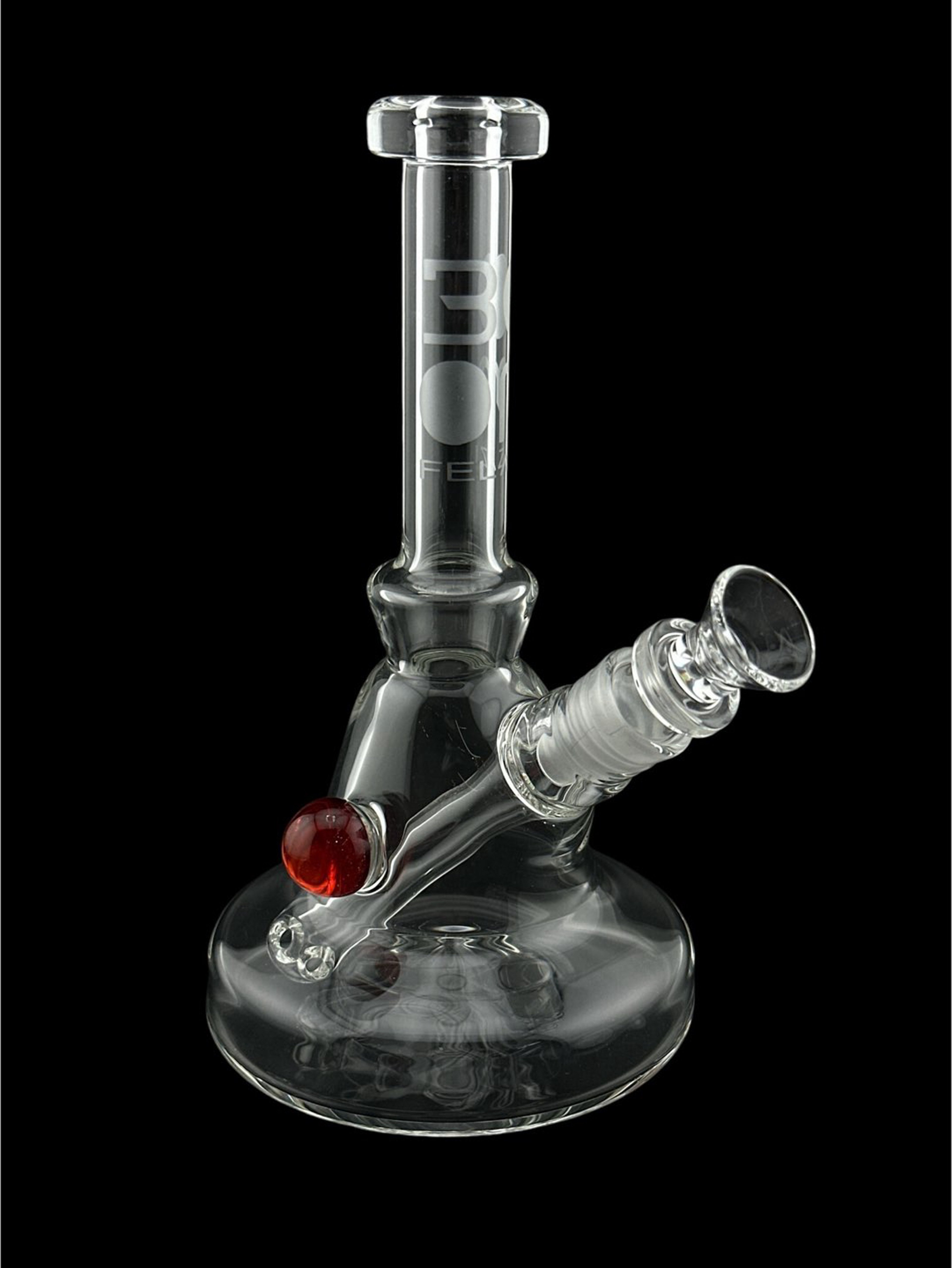 Preview pic of Brand New Boom Mini Beaker Fixed With Red Marble