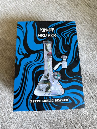 Preview pic of Limited Edition Rip n Dip x Hemper Psychedelic Beaker Kit