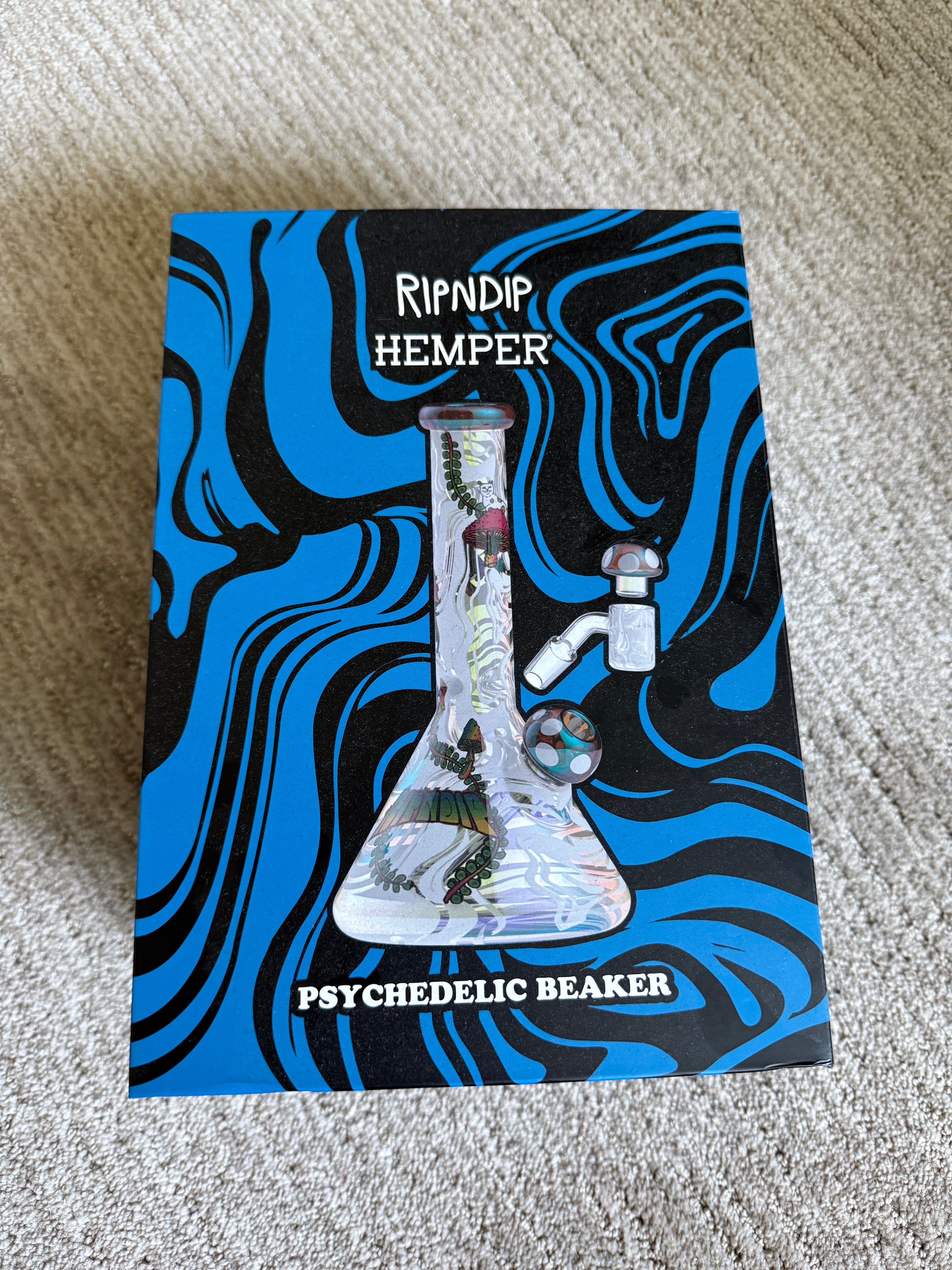 Preview pic of Limited Edition Rip n Dip x Hemper Psychedelic Beaker Kit