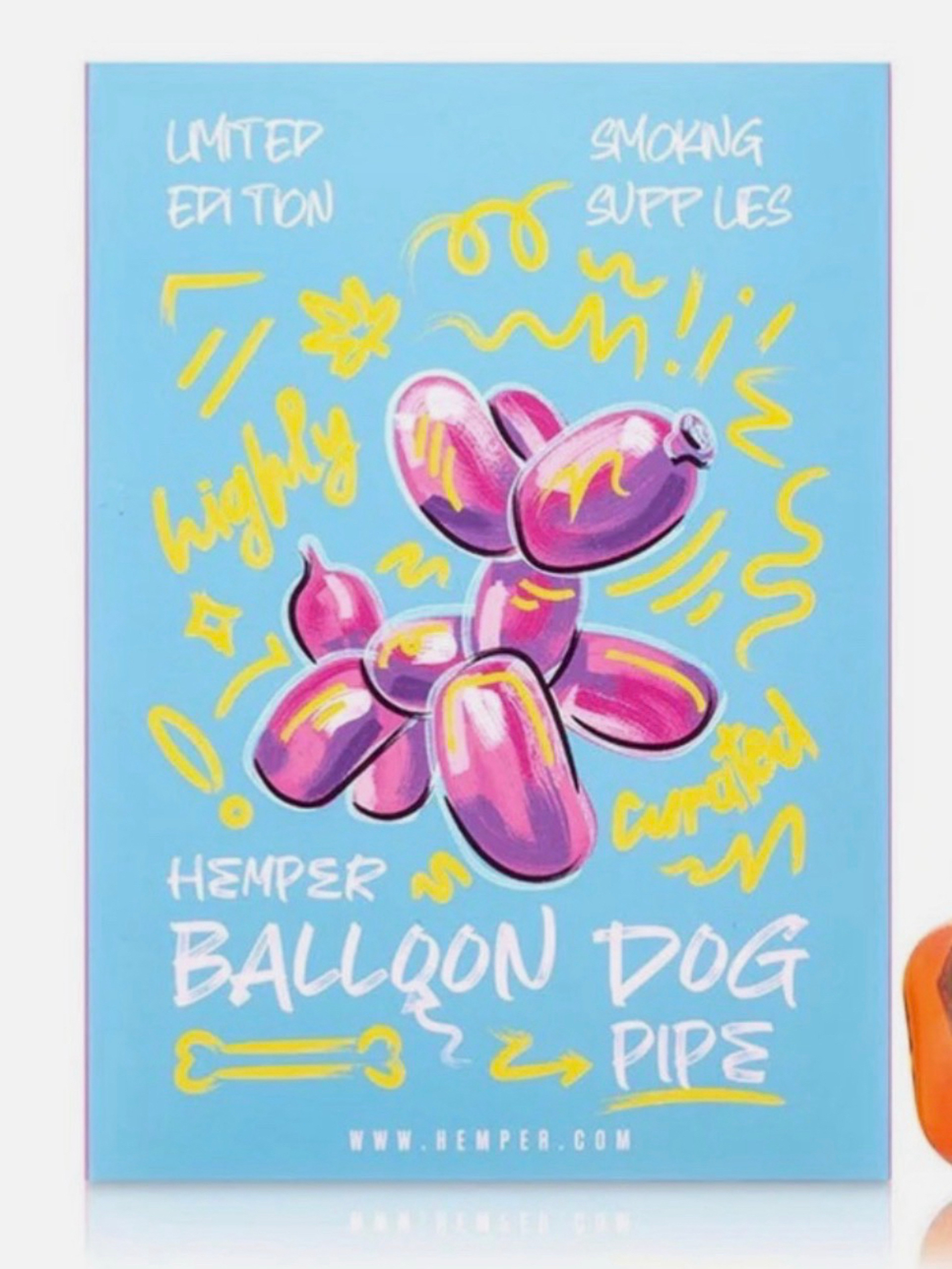 HEMPER Balloon Dog Hand Pipe image 0