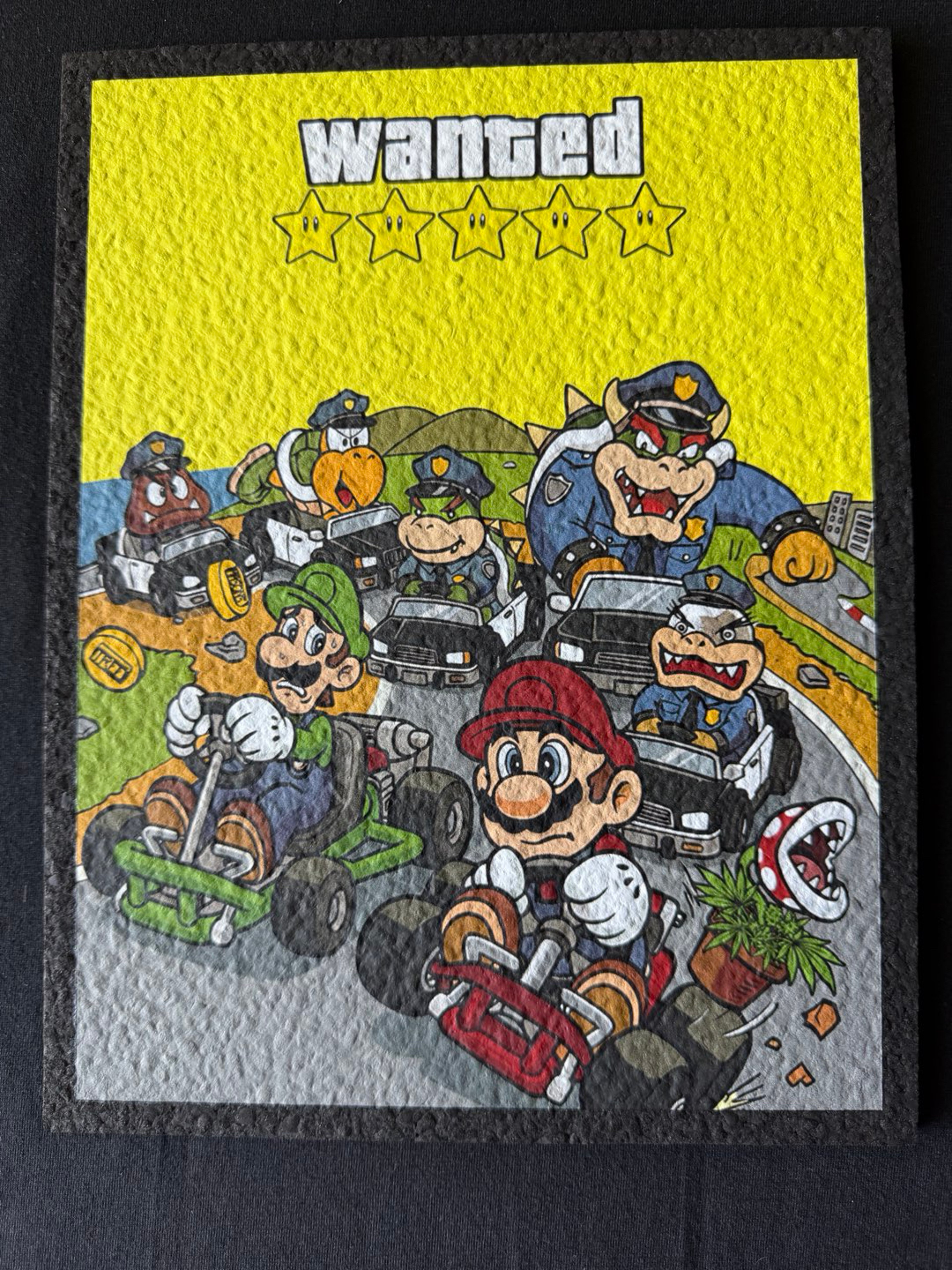 Preview pic of “Wanted” Mario Kart Parody Collab 🚨