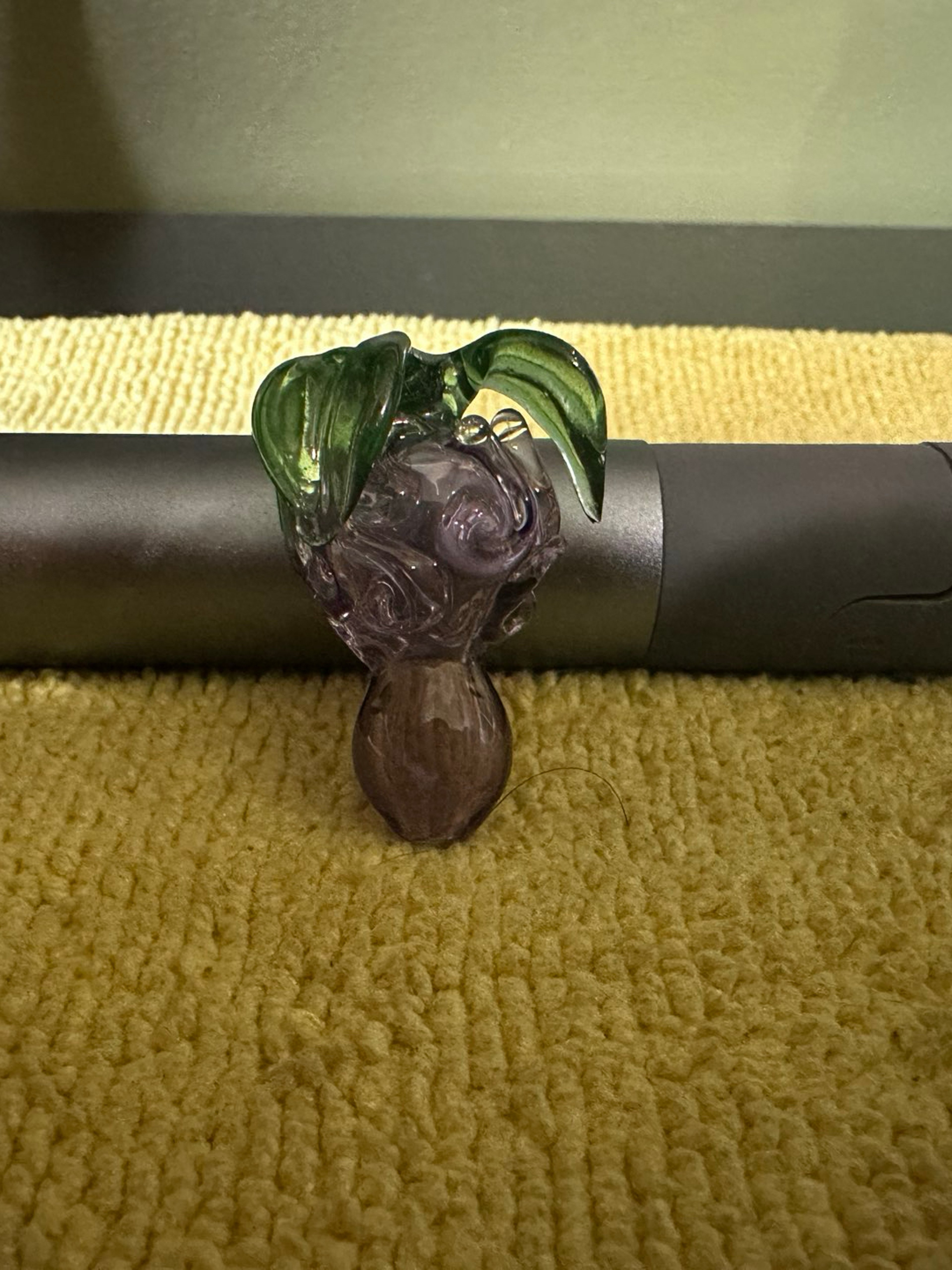 Preview pic of Pouch Glass Yami Yami no Mi Devil Fruit Puffco Ball Cap