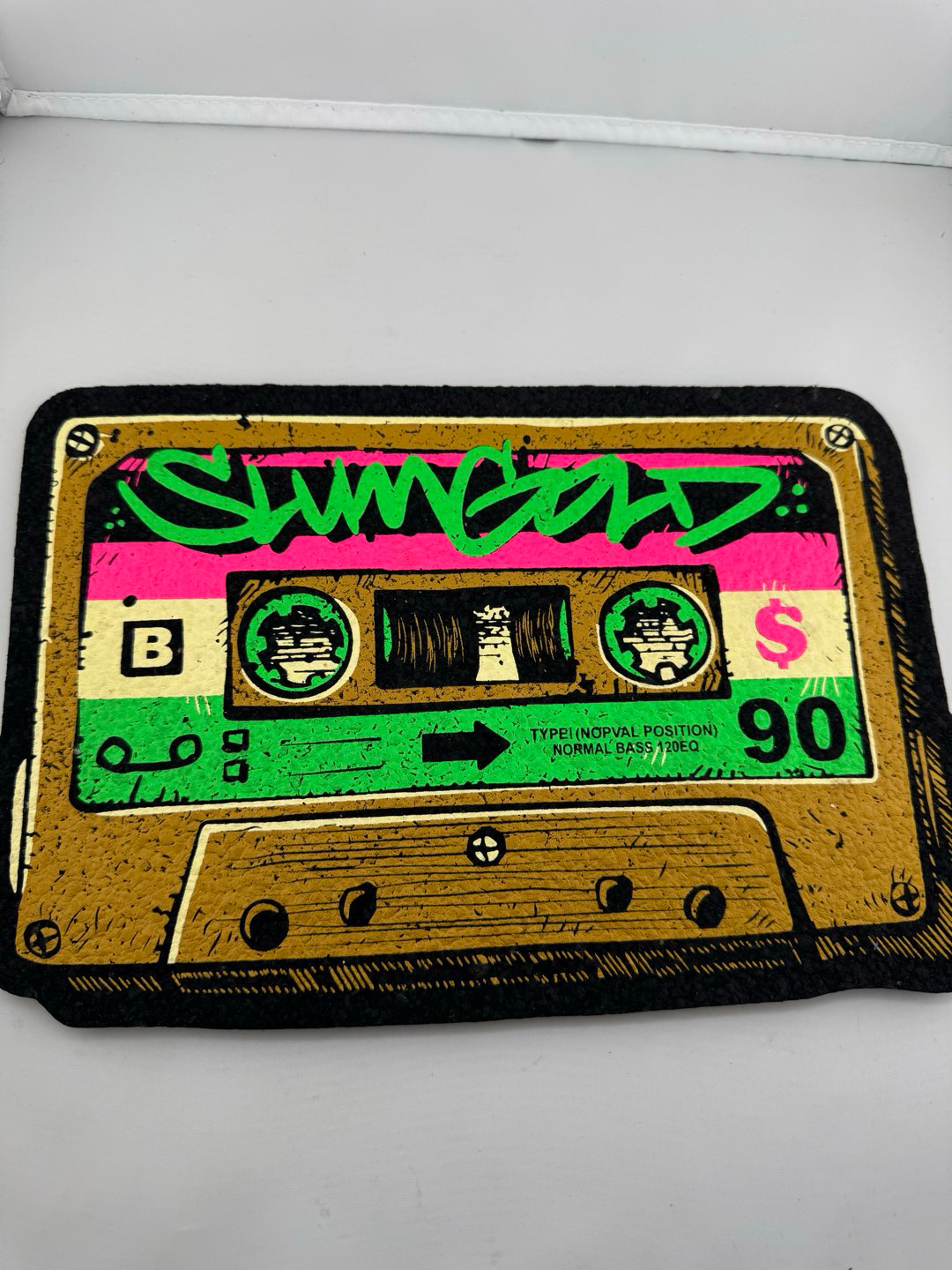 Preview pic of Slum gold UV cassette mood mat