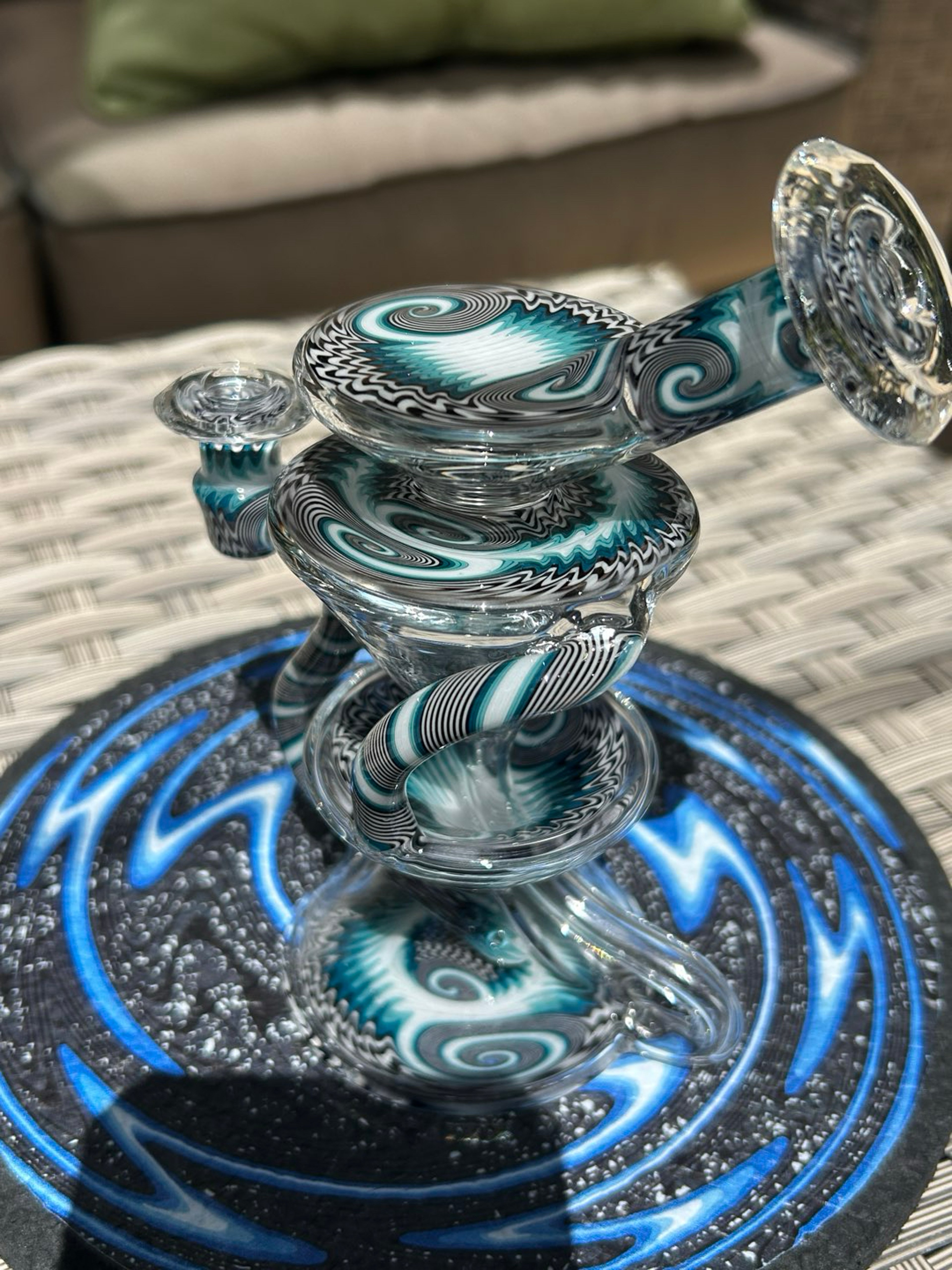 Preview pic of Captn Cronic worked recycler with a 7 hole