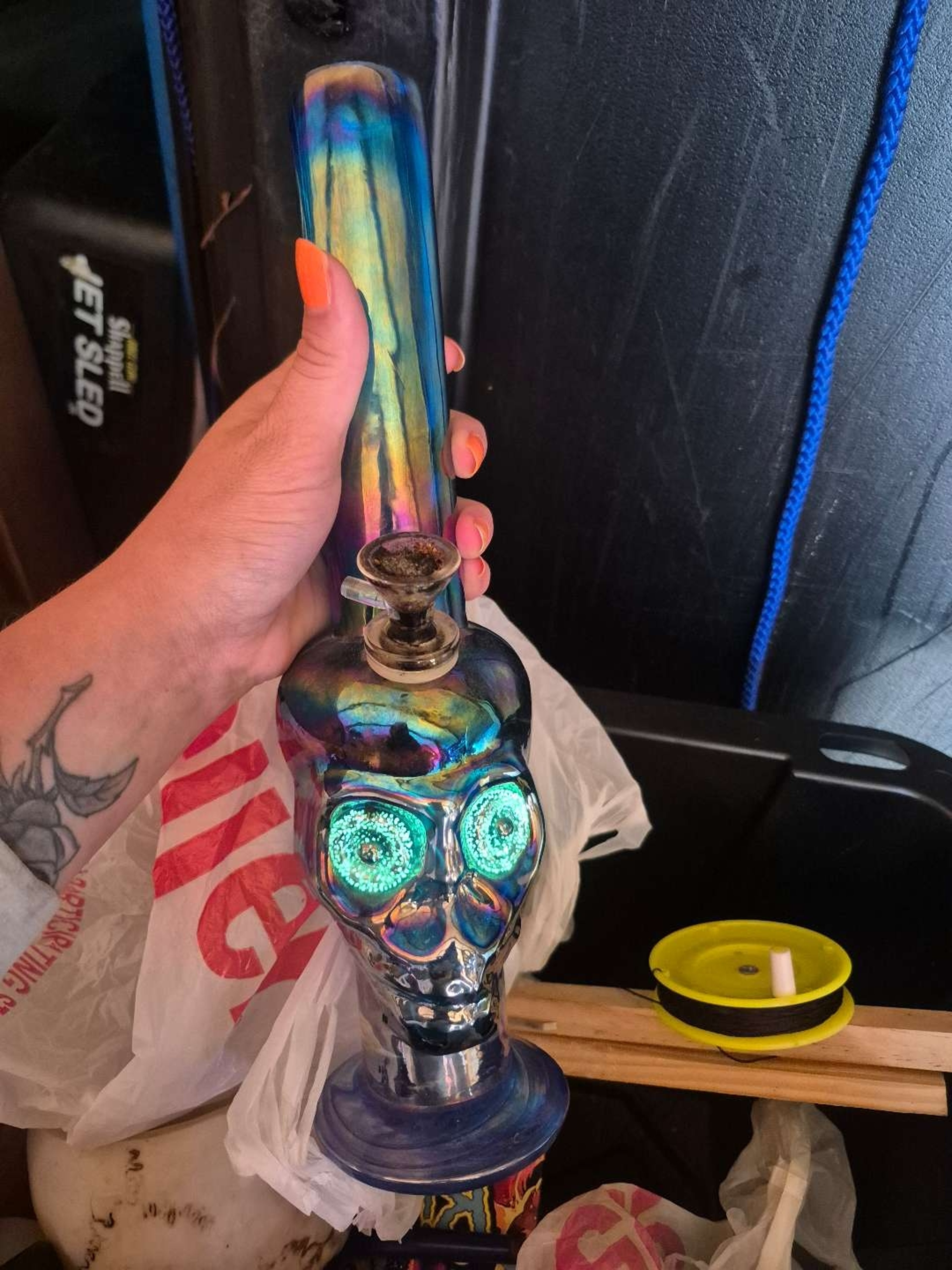 Preview pic of Glow in dark skull