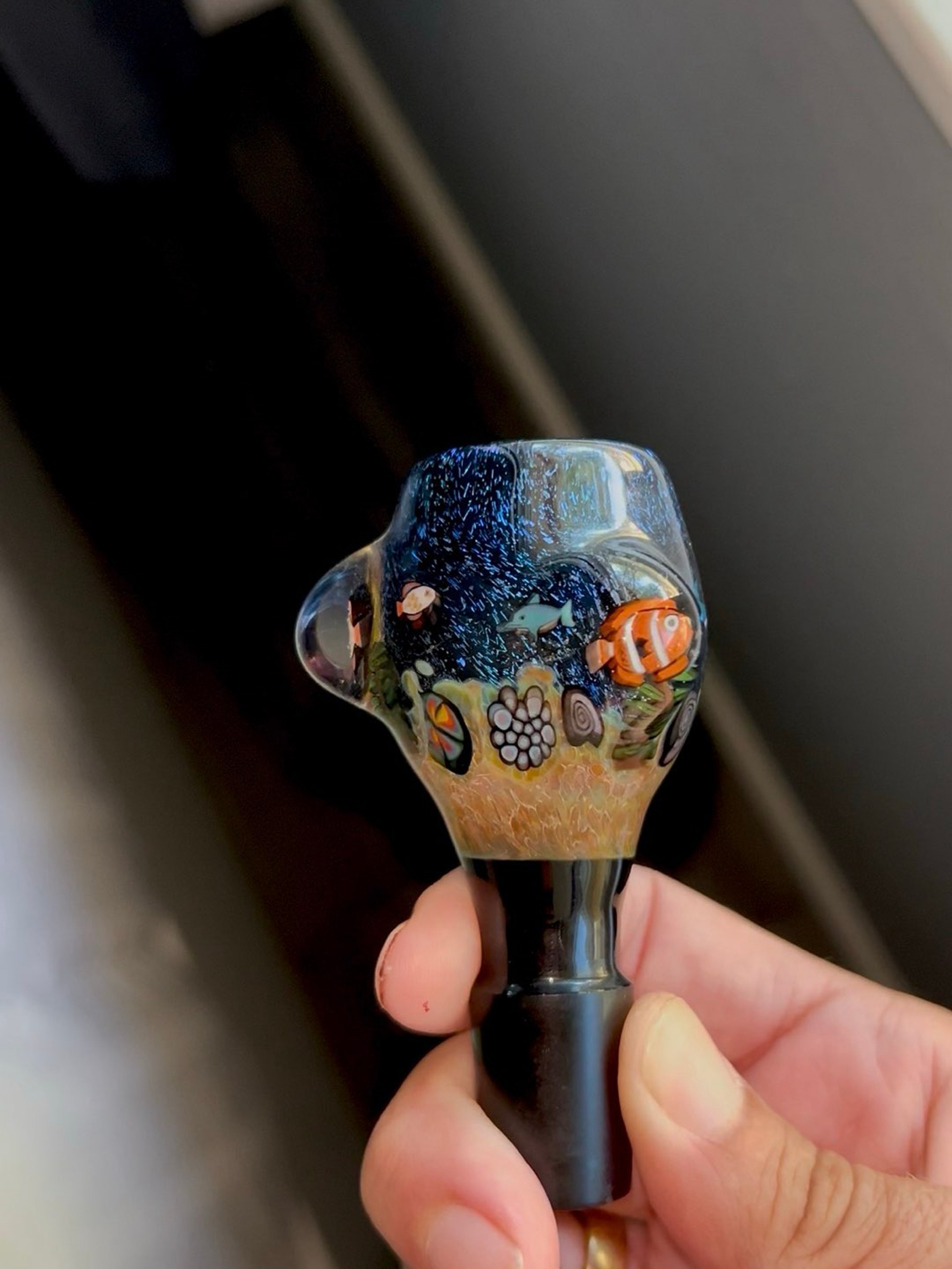 Preview pic of 18mm black aquarium bowl
