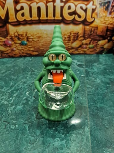 Preview pic of Slimer Pipe Silicone and Glass