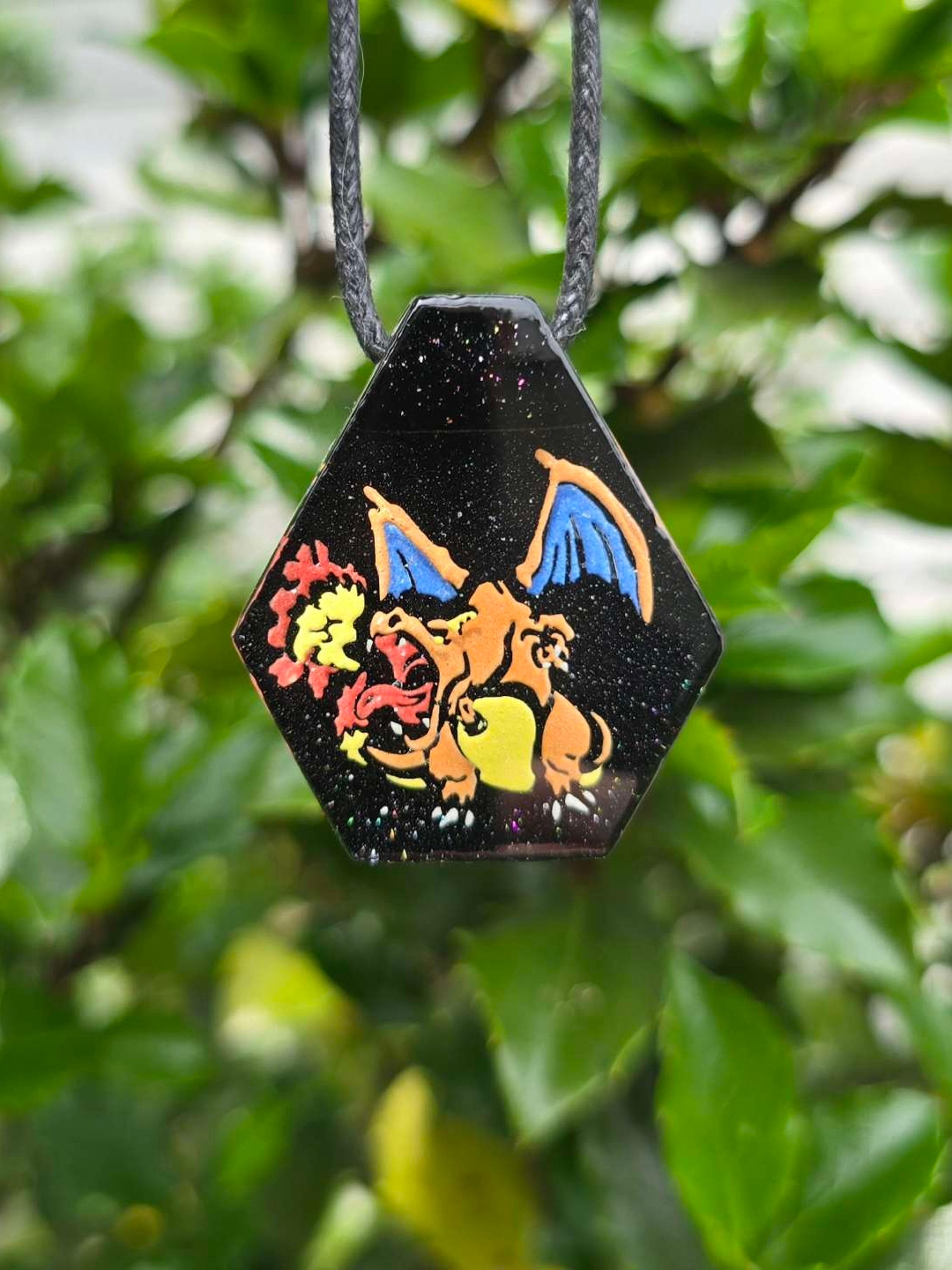 Preview pic of Charizard Layered Glow Pendant