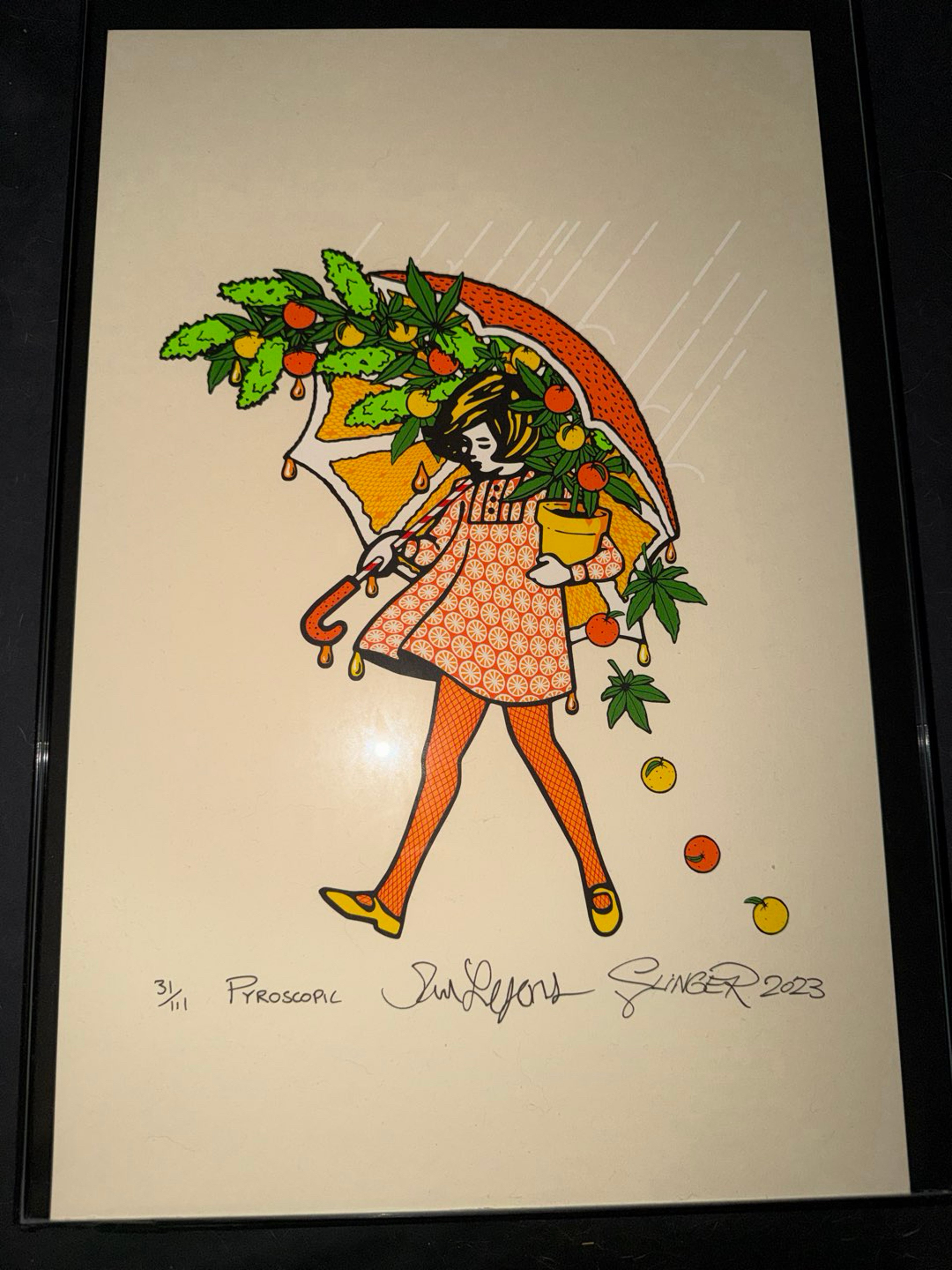 Slinger lyons assault girl print image 0