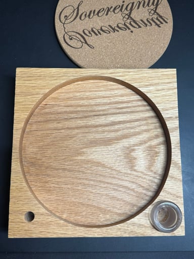 Preview pic of Sovereignty x Dank Woodworks Tube stand
