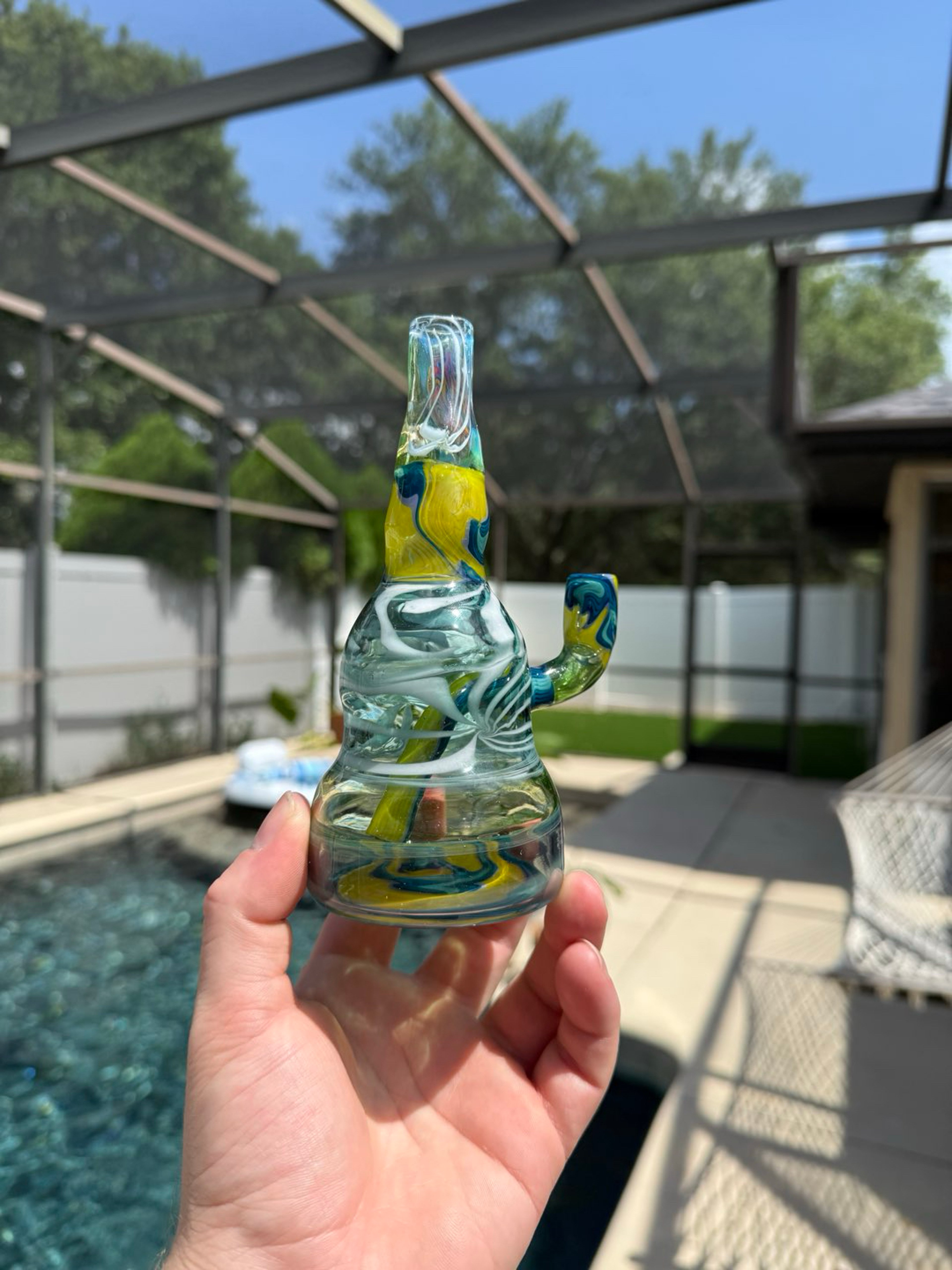 Preview pic of Derail glass Abstract tube