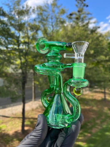 Preview pic of 6” Recycler w/Flower Bowl