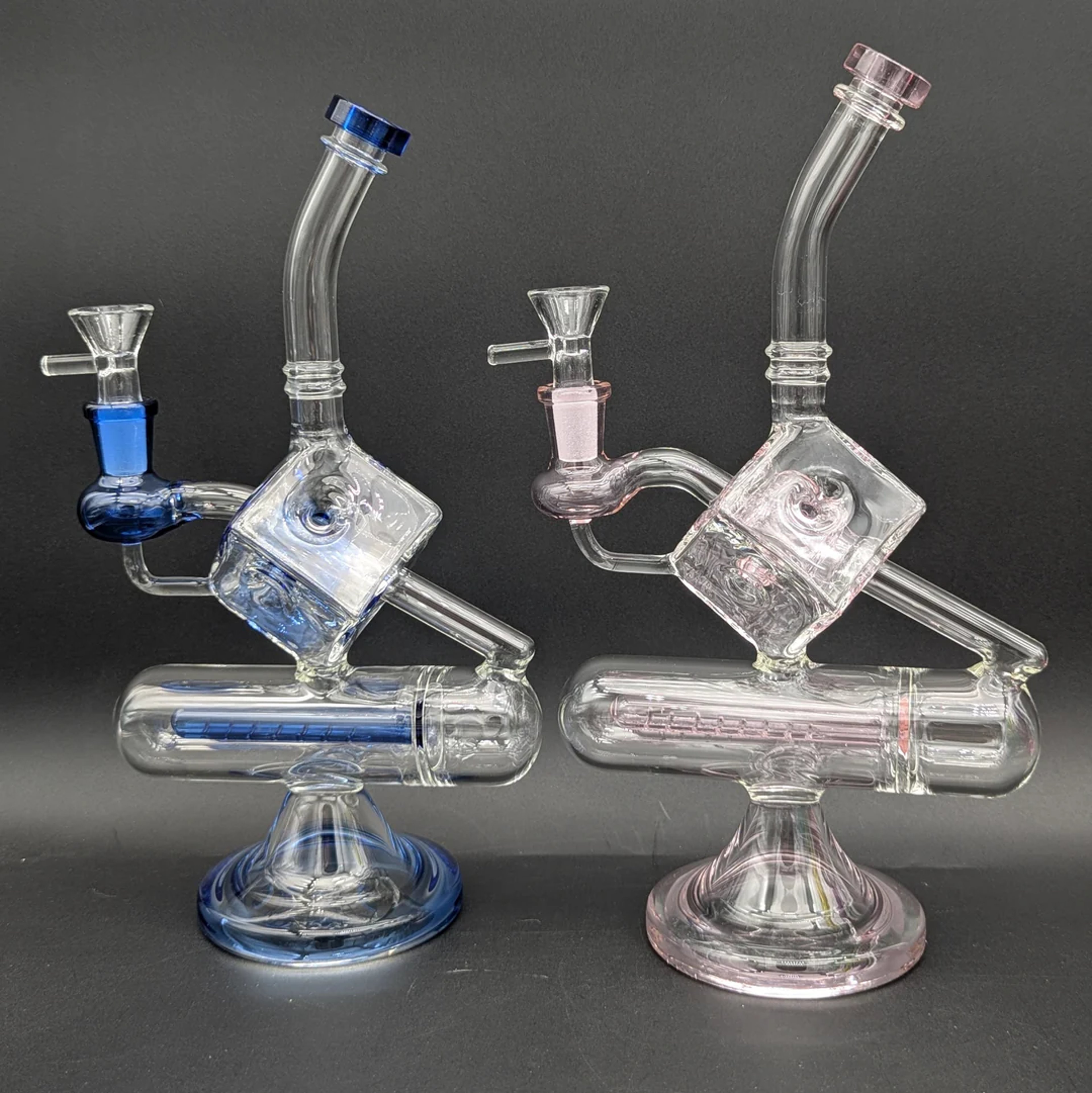 Preview pic of INCEPTION CUBE WATER PIPE - 10.5" | 14MM