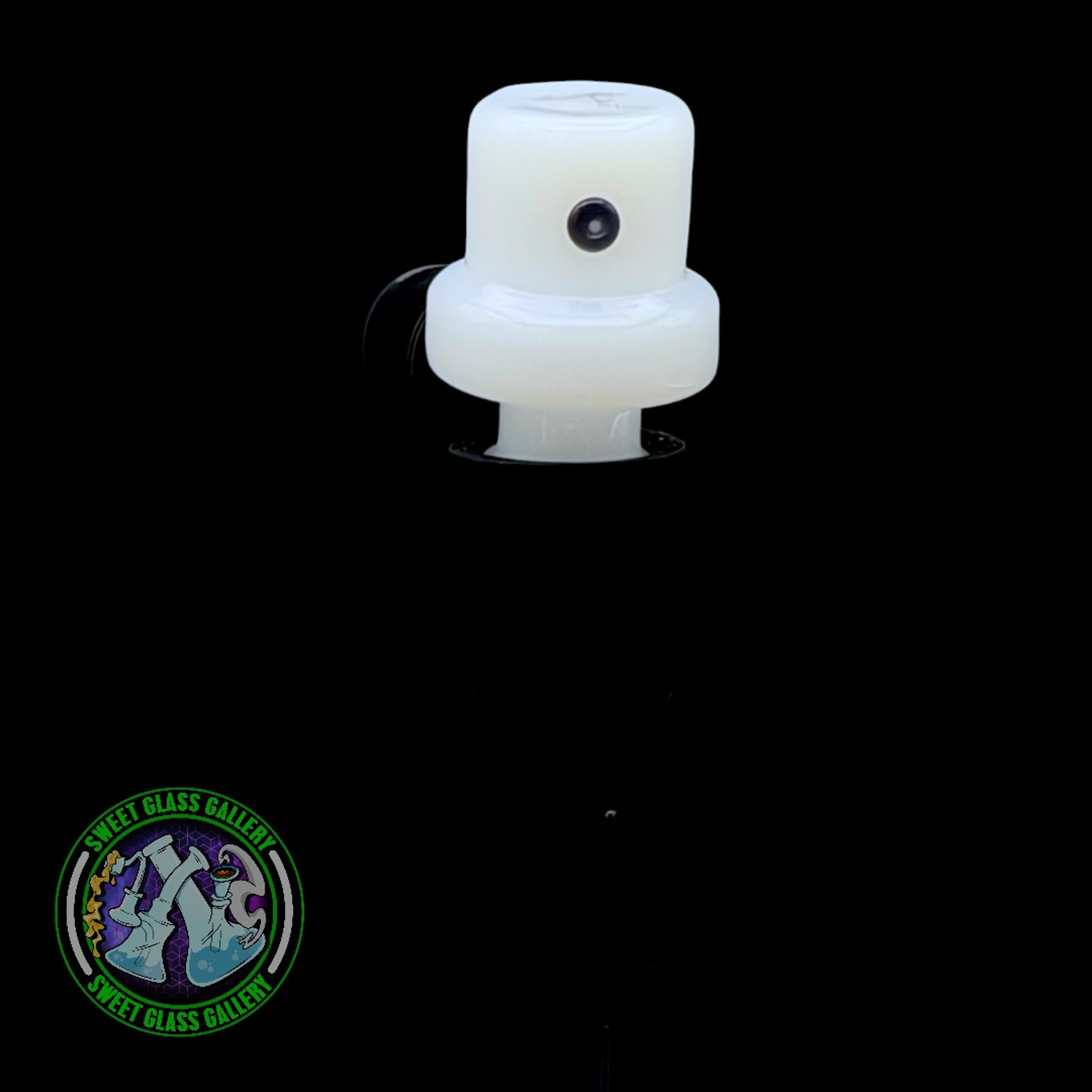 Preview pic of Rone Glass -Puffco Pivot Top #7 - Spray Can Tip White