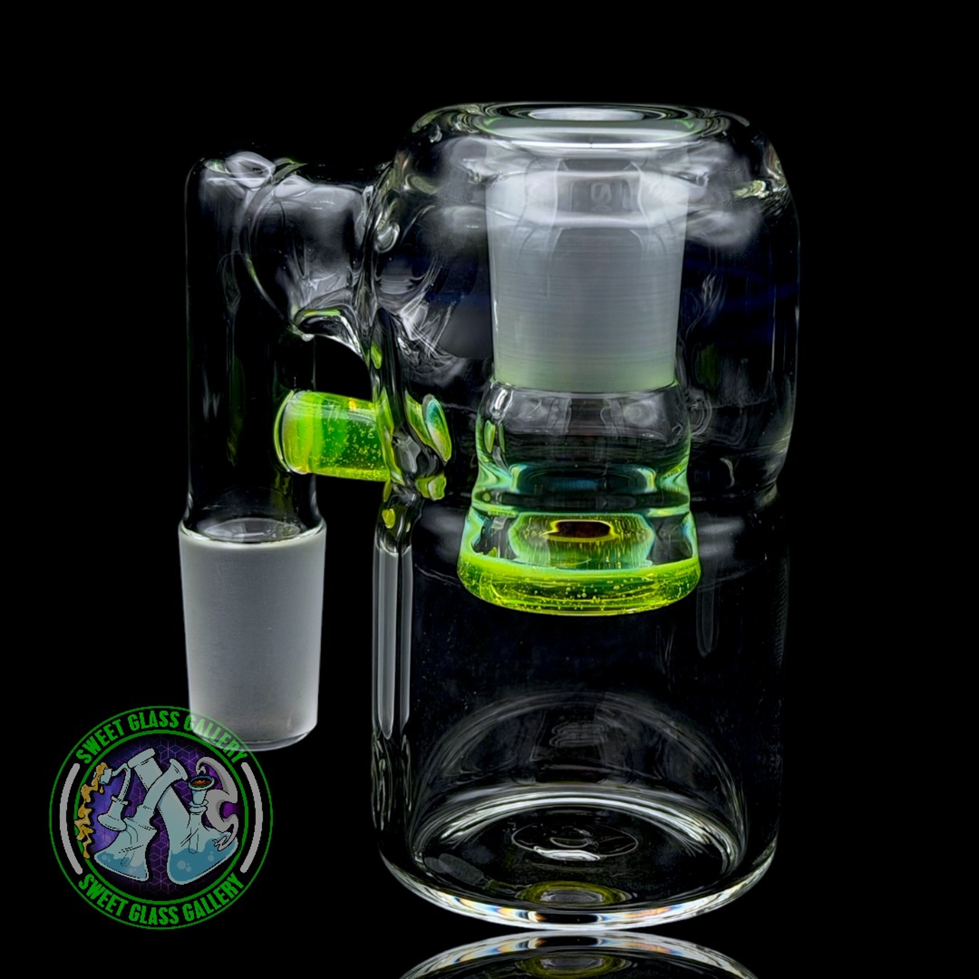 Fluid Glass - Ash Catcher #1 - 18mm Slyme (Dry) image 0