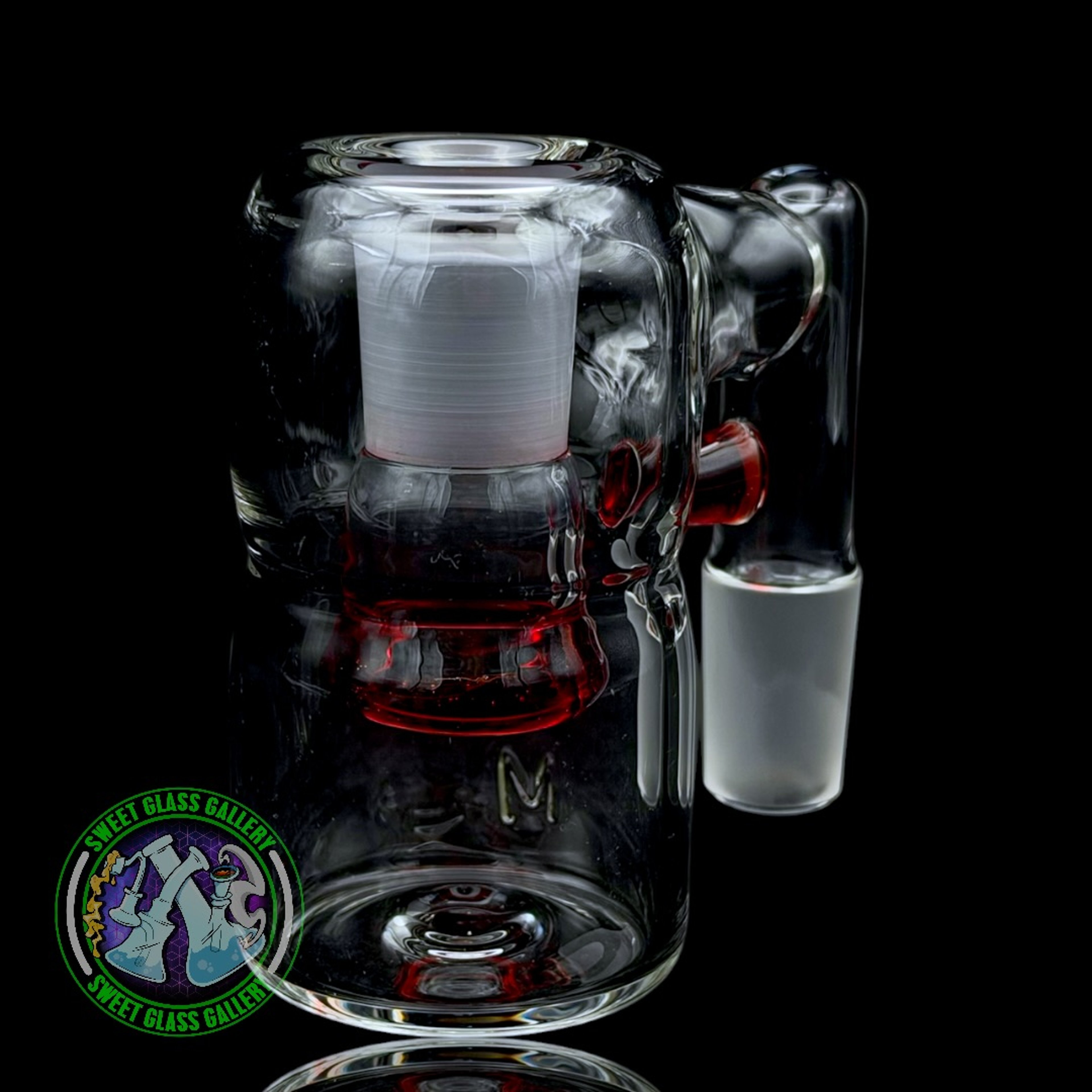 Fluid Glass - Ash Catcher #8 - 18mm Pomegranate image 0