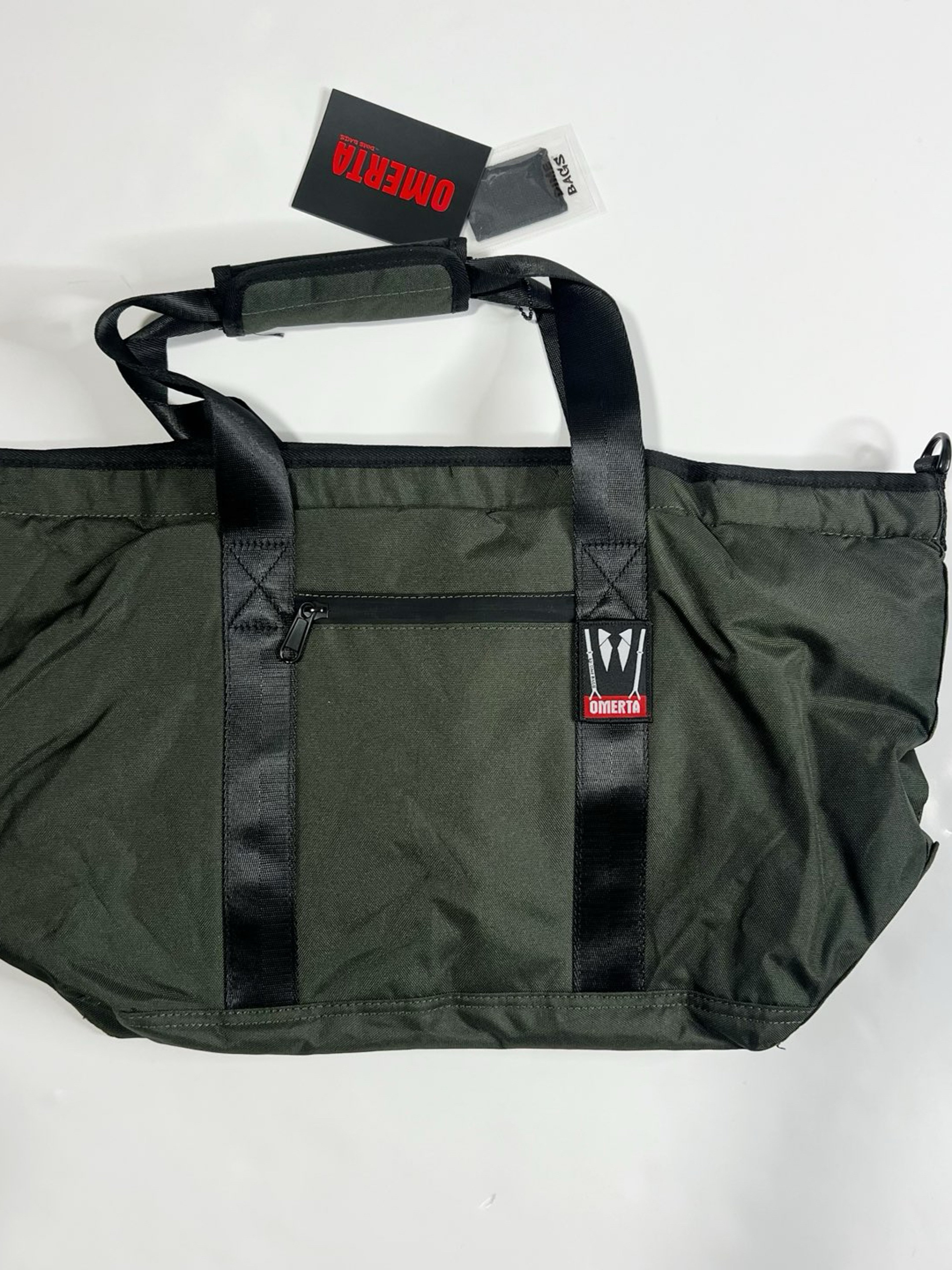 Dimebags Convoy Tote Bag Locking Zipper Smell Proof Green image 0