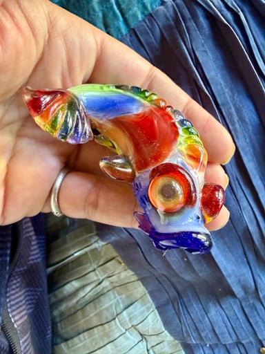 Preview pic of Nathan Belmont & Scomo Rainbow Koi Pendant