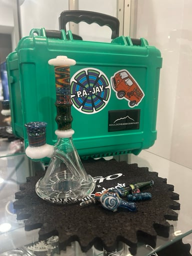 Preview pic of PA Jay Glass x Fidgetglass (Keith Engelmann) Mini Tube