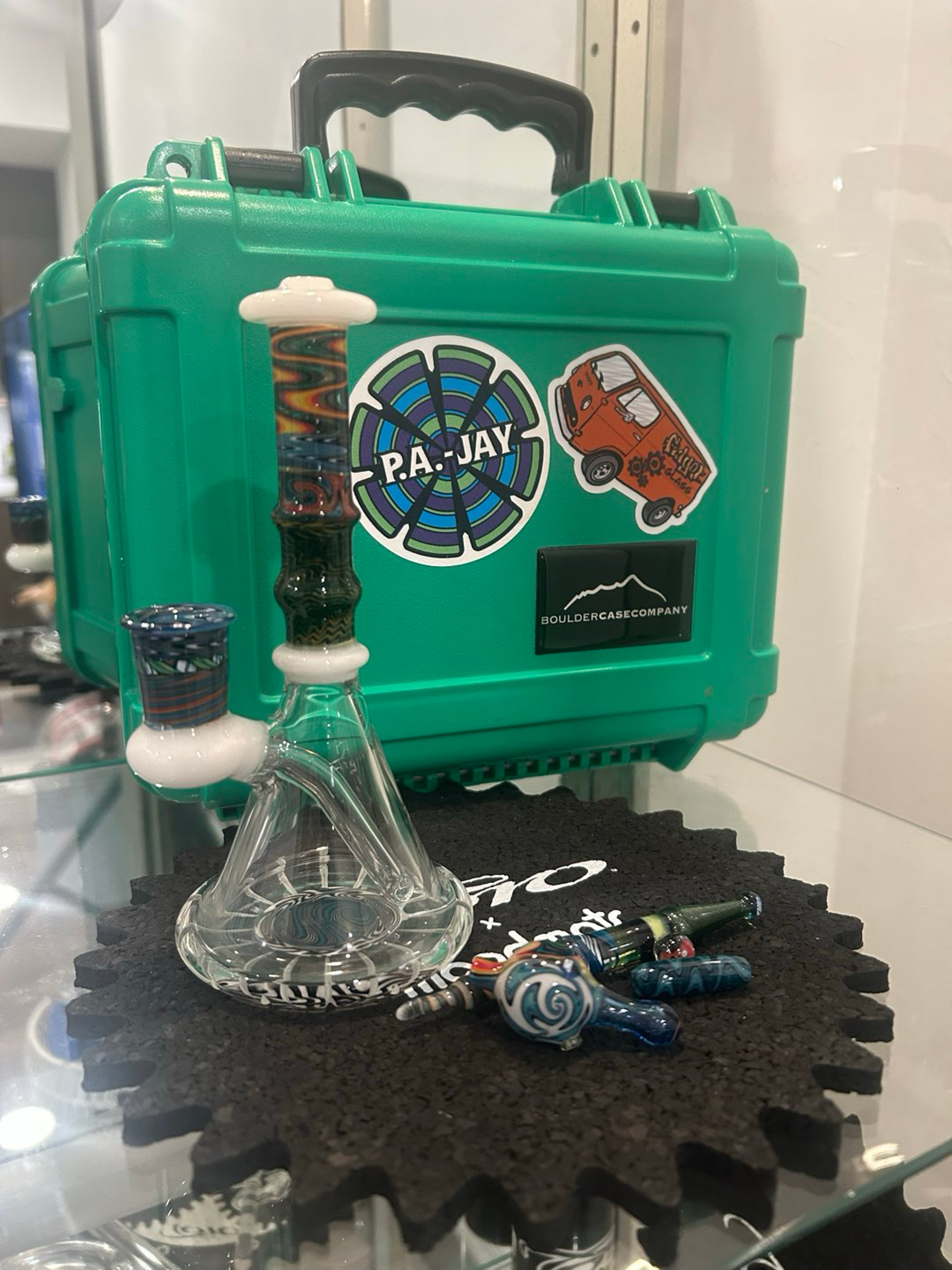 PA Jay Glass x Fidgetglass (Keith Engelmann) Mini Tube image 0
