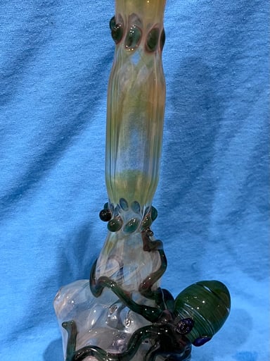 Preview pic of Octopus Large Glass Spoon Pipe