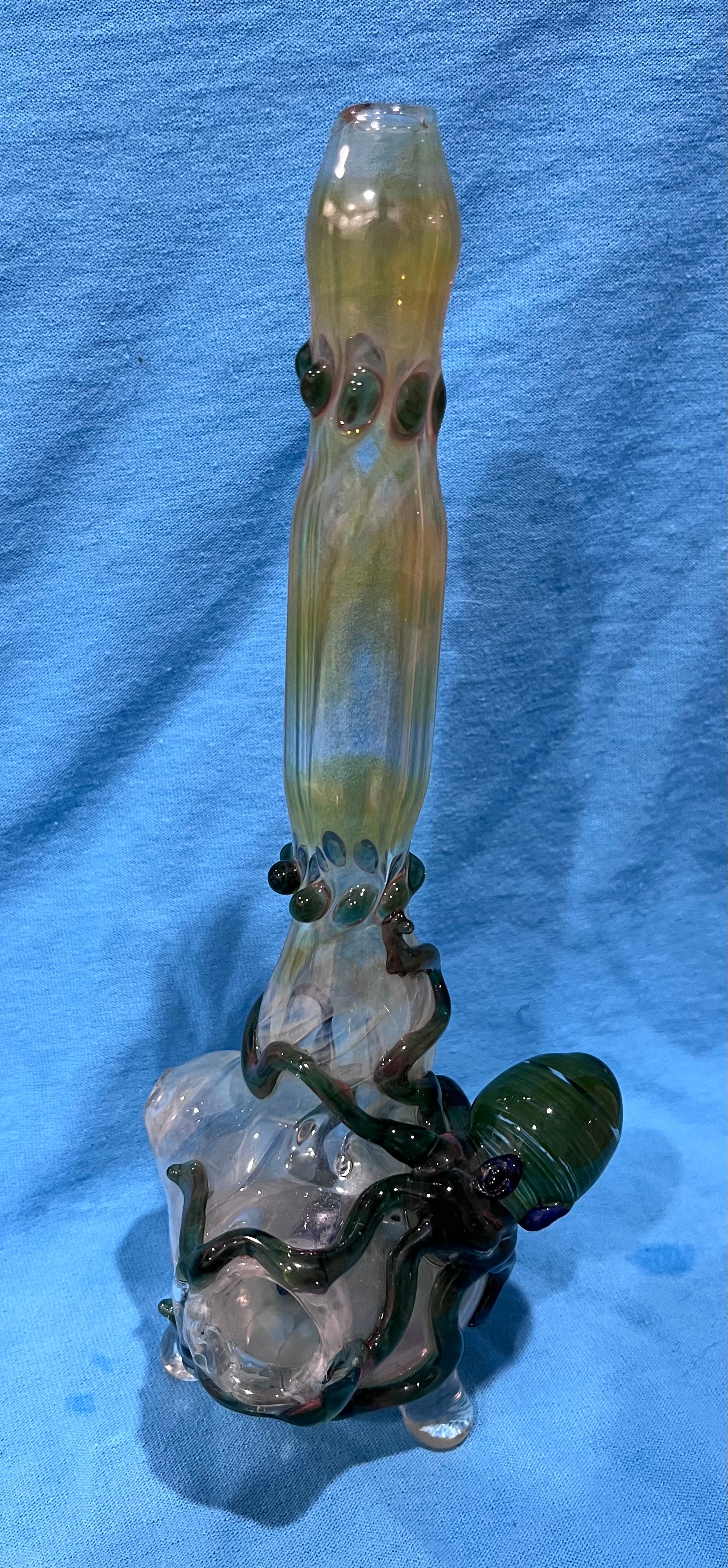 Preview pic of Octopus Large Glass Spoon Pipe