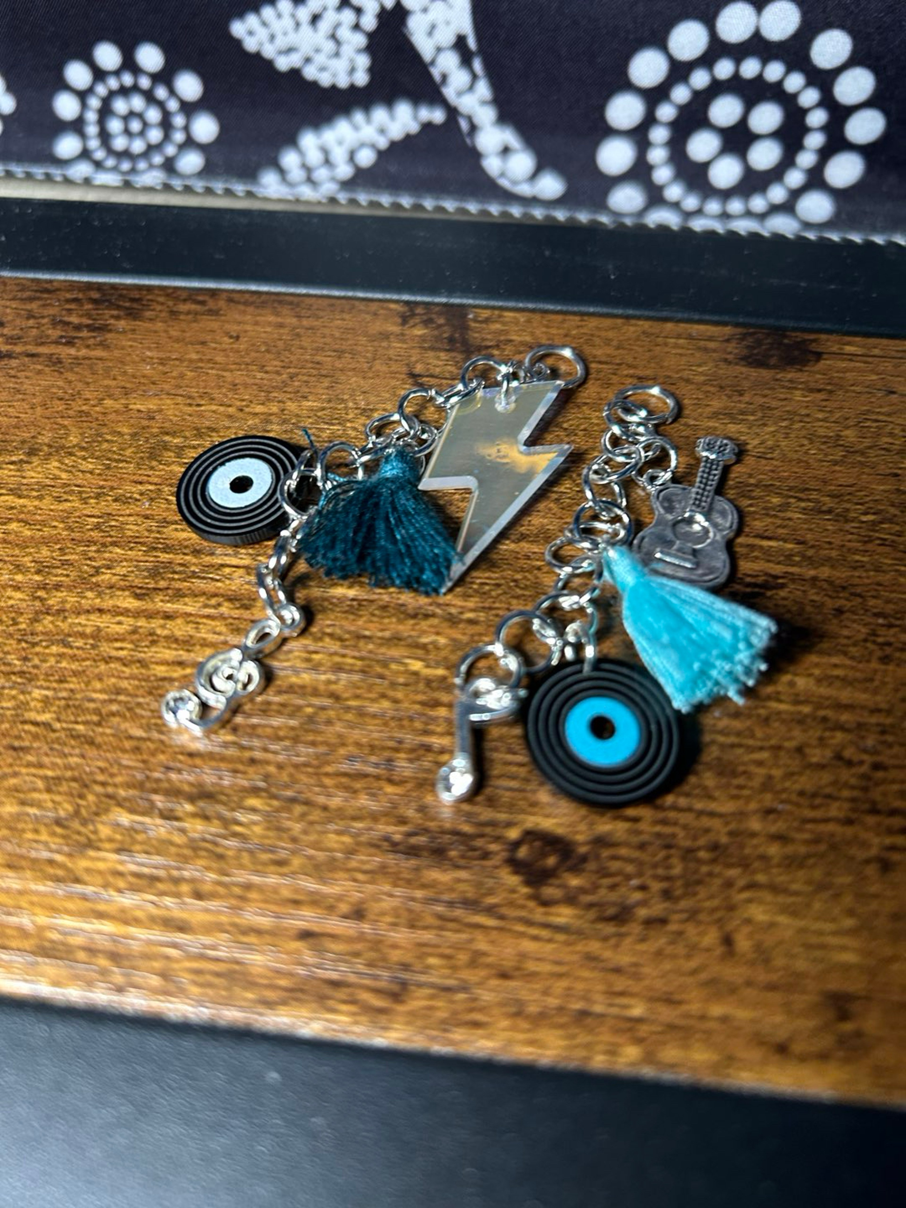 Preview pic of SET OF TWO “music” theme puffco charms