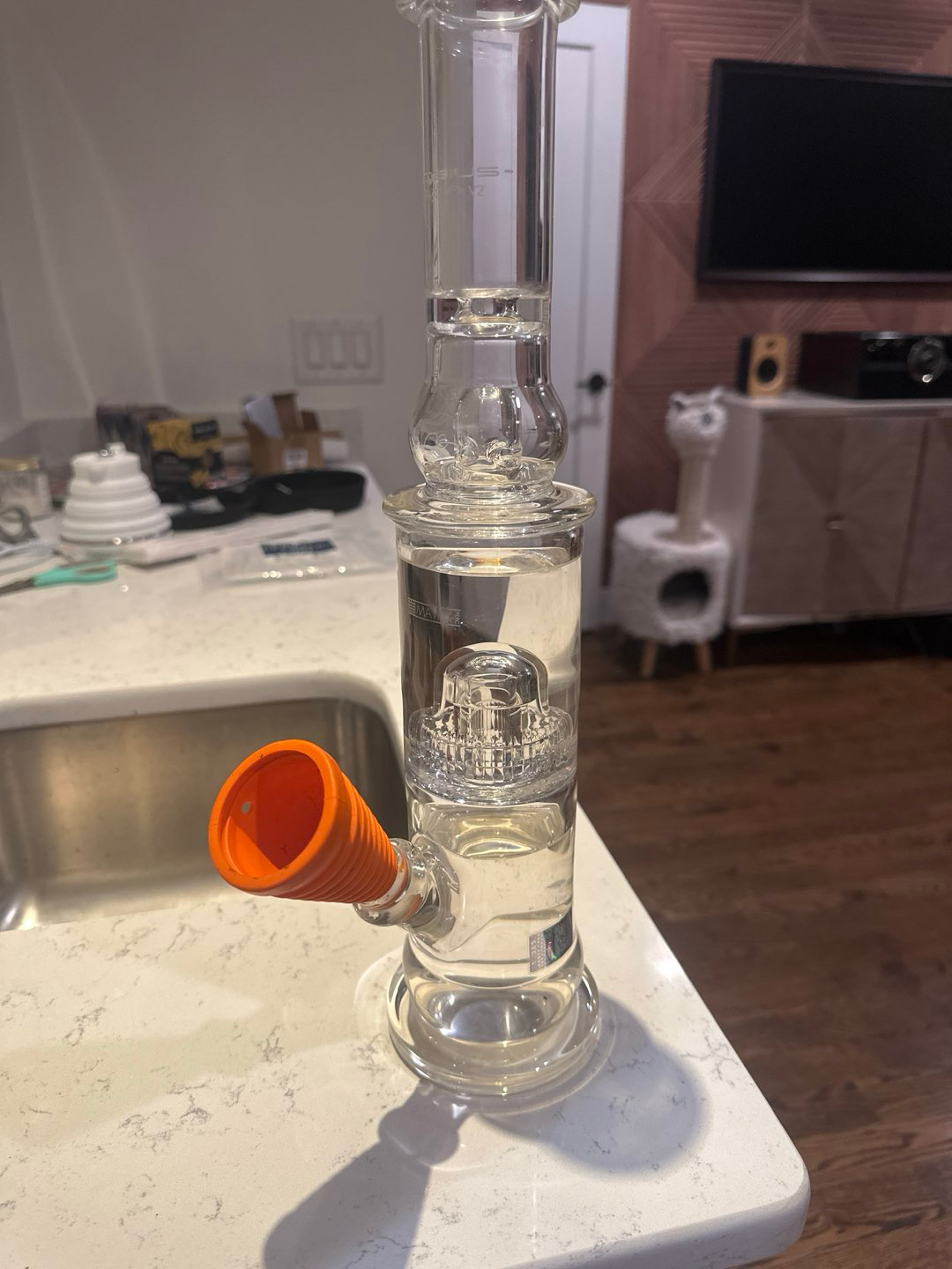 Preview pic of Mobius strato v2 with rifled downstem and bowl