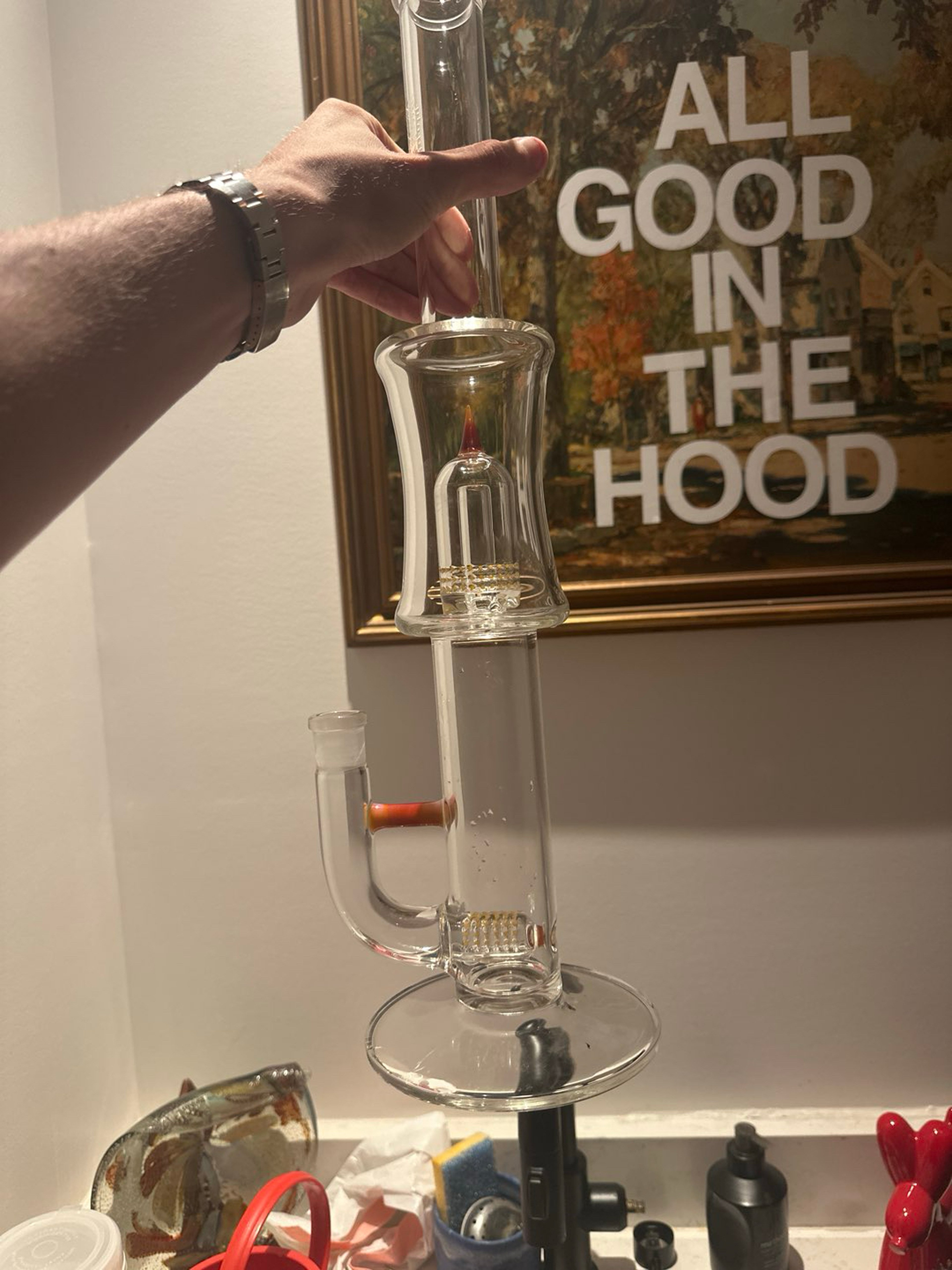 Preview pic of Sovereignty glass 50x5 to griddome in serendipity