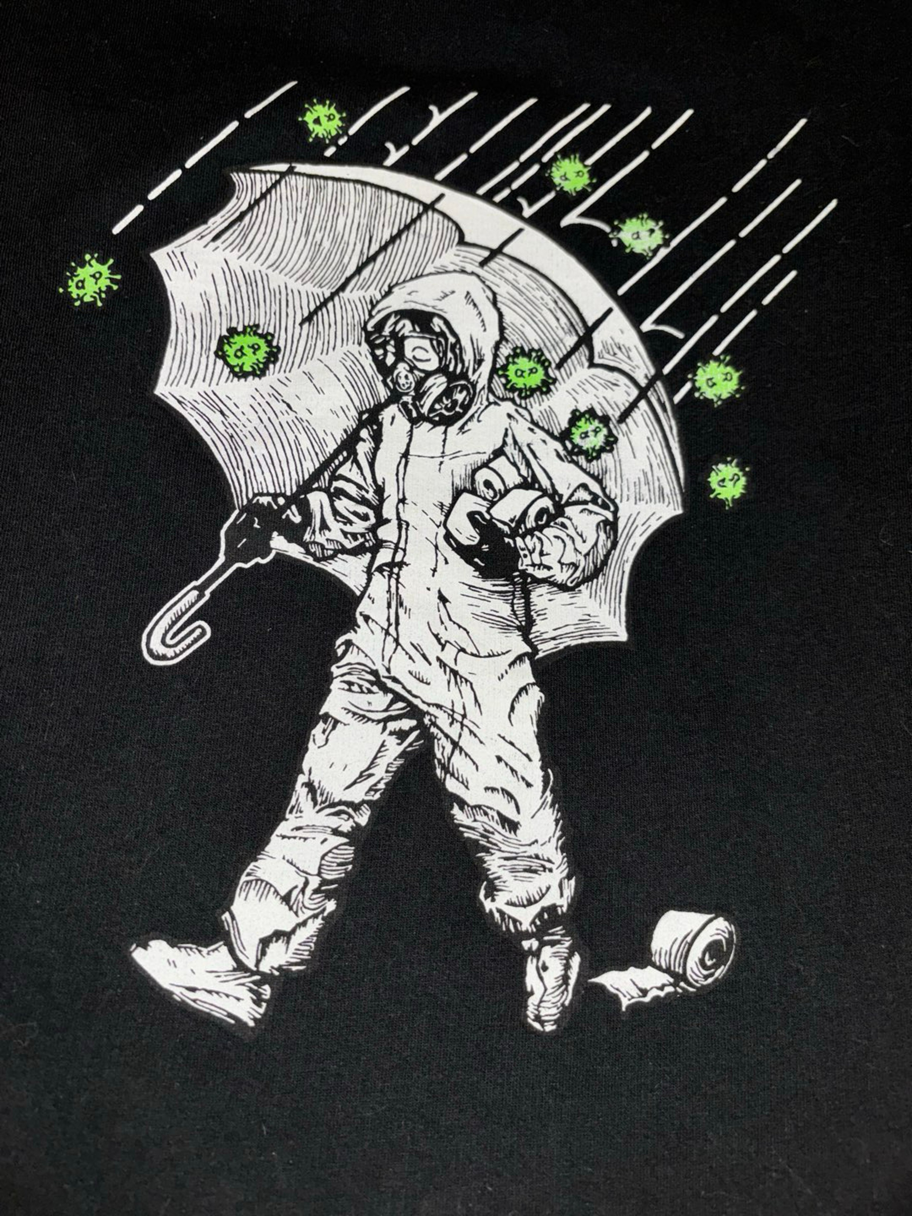 Preview pic of Slinger x Rocko "Pandemic Girl" Crewneck SZ LARGE