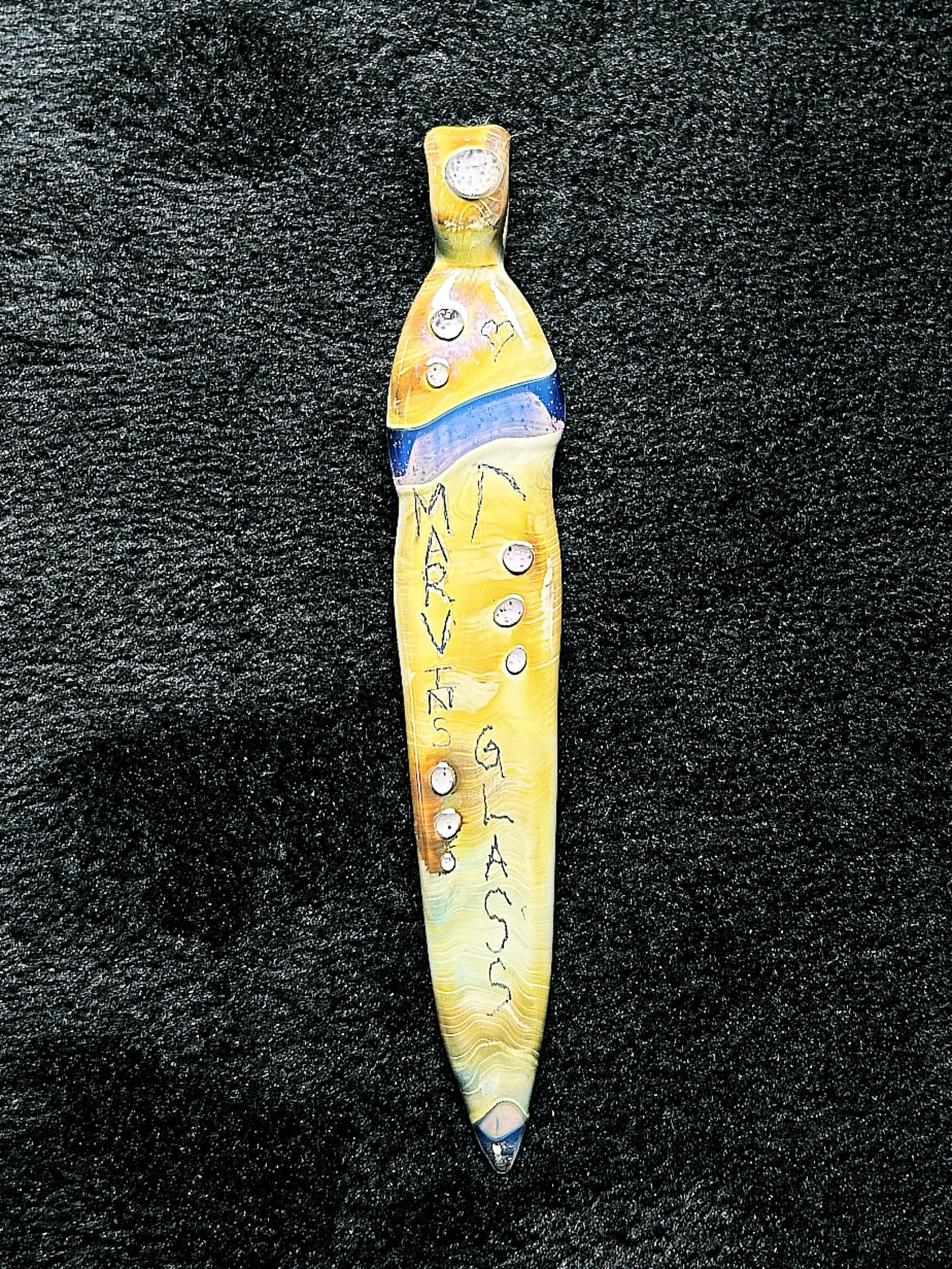 Preview pic of MarvinsGlass Royal Jelly Pendant 🕉️