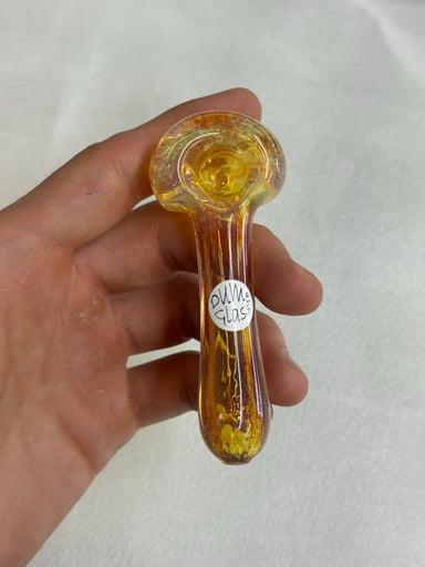 Preview pic of Small frit spoon by dume glass