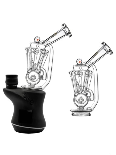 Preview pic of Inliner Recycler Glass Attachment W/ Opal for Focus V Carta