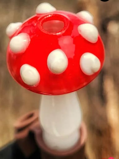 Preview pic of "Mushroom" Puffco Pivot Tip- Dry Top